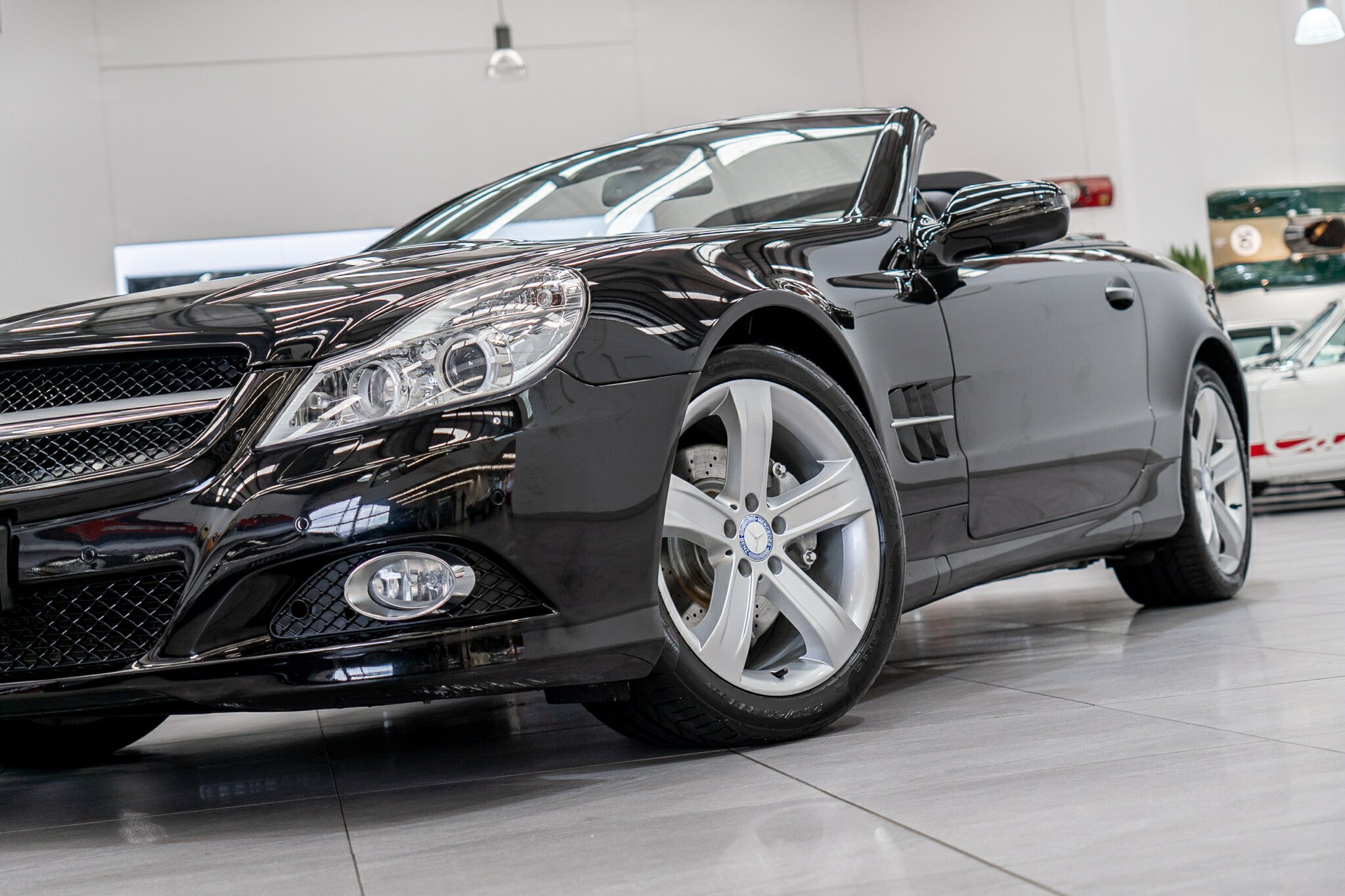 2009 MERCEDES-BENZ SL350 R230 08 UPGRADE 7 SP AUTOMATIC G-TRONIC 2D CONVERTIBLE