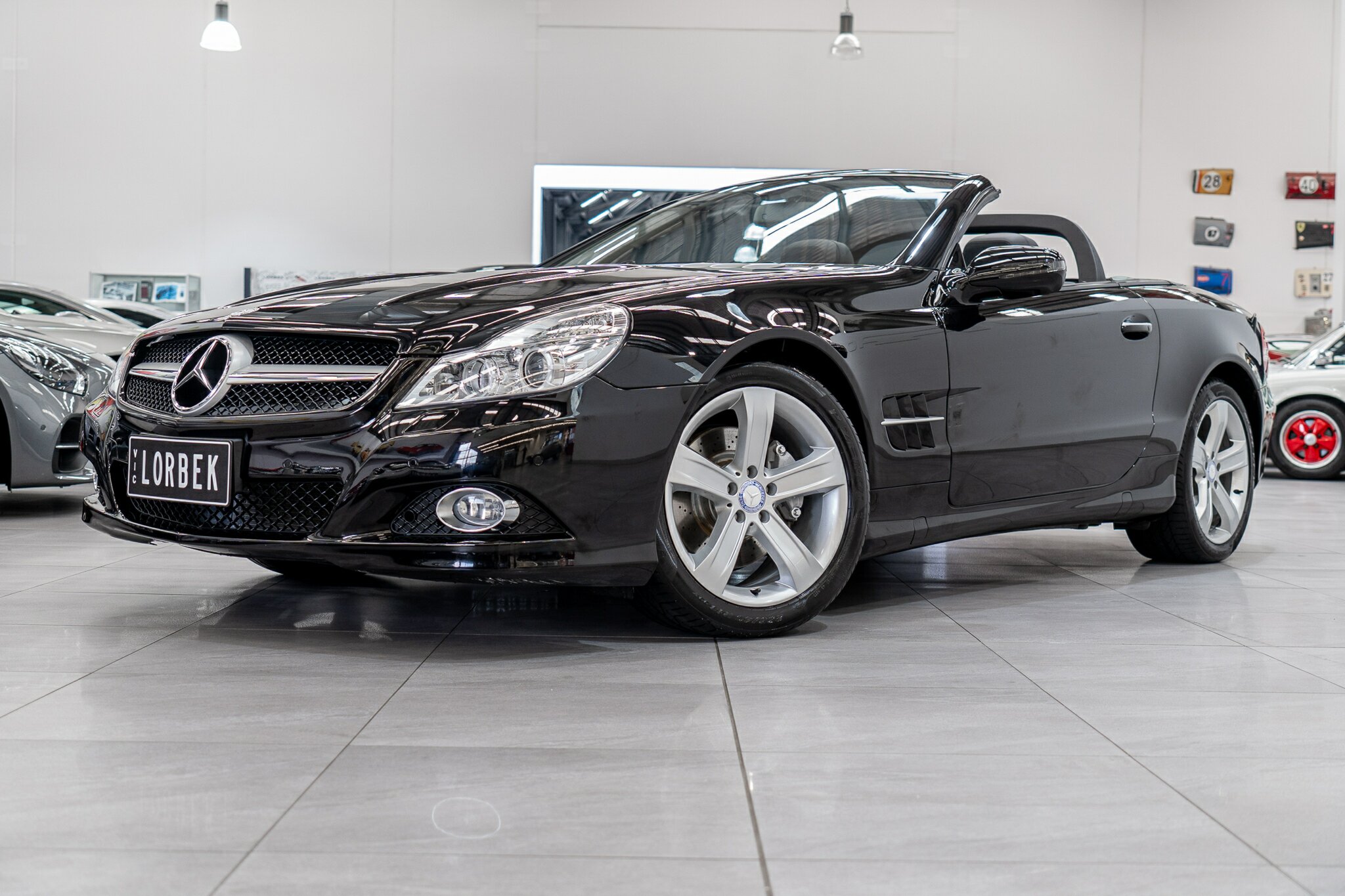 2009 MERCEDES-BENZ SL350 R230 08 UPGRADE 7 SP AUTOMATIC G-TRONIC 2D CONVERTIBLE