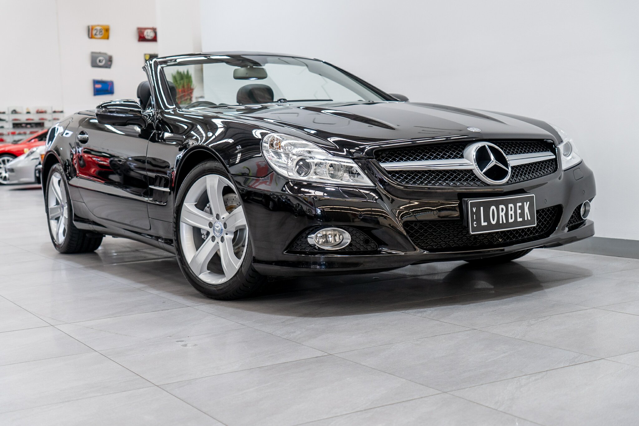 2009 MERCEDES-BENZ SL350 R230 08 UPGRADE 7 SP AUTOMATIC G-TRONIC 2D CONVERTIBLE