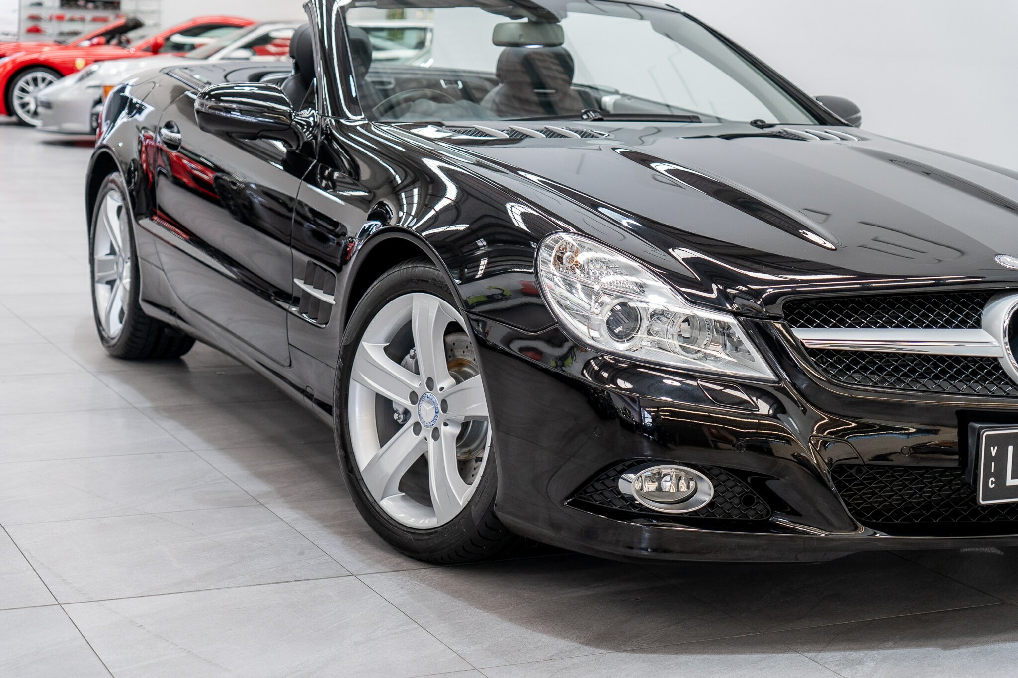 2009 MERCEDES-BENZ SL350 R230 08 UPGRADE 7 SP AUTOMATIC G-TRONIC 2D CONVERTIBLE