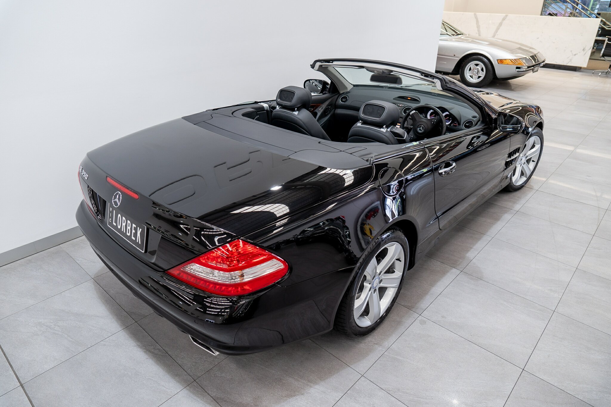 2009 MERCEDES-BENZ SL350 R230 08 UPGRADE 7 SP AUTOMATIC G-TRONIC 2D CONVERTIBLE