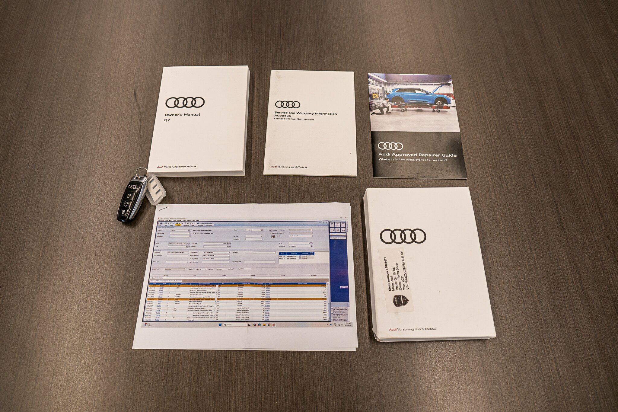 2021 AUDI Q7 4M MY21 45 TDI QUATTRO MHEV 8 SP AUTOMATIC TIPTRONIC 4D WAGON