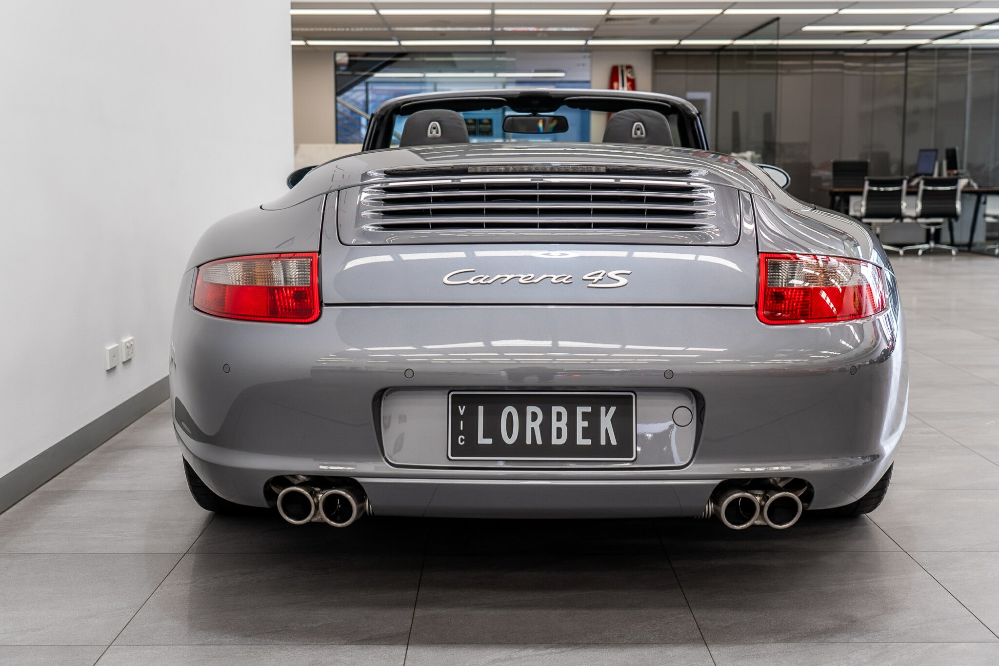 2005 PORSCHE 911 997 CARRERA S 5 SP AUTOMATIC TIPTRONIC 2D CABRIOLET