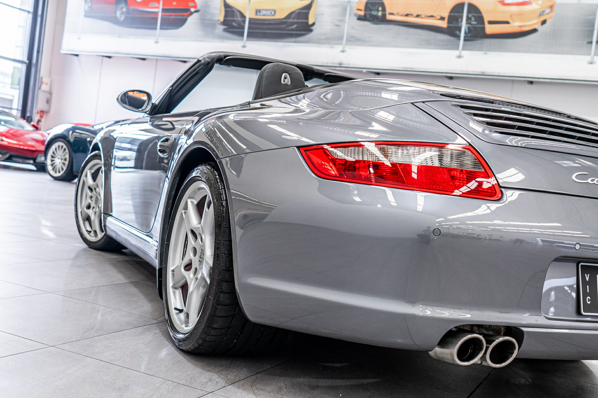 2005 PORSCHE 911 997 CARRERA S 5 SP AUTOMATIC TIPTRONIC 2D CABRIOLET