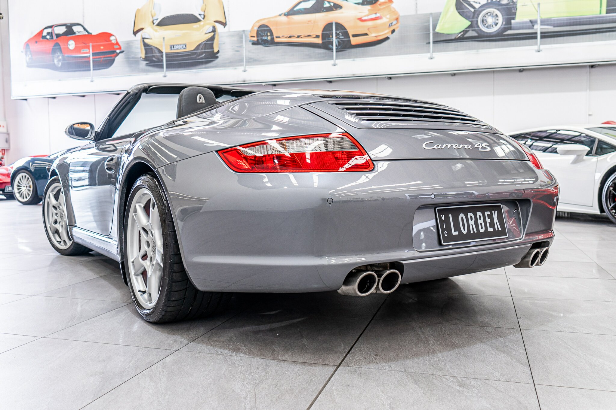 2005 PORSCHE 911 997 CARRERA S 5 SP AUTOMATIC TIPTRONIC 2D CABRIOLET