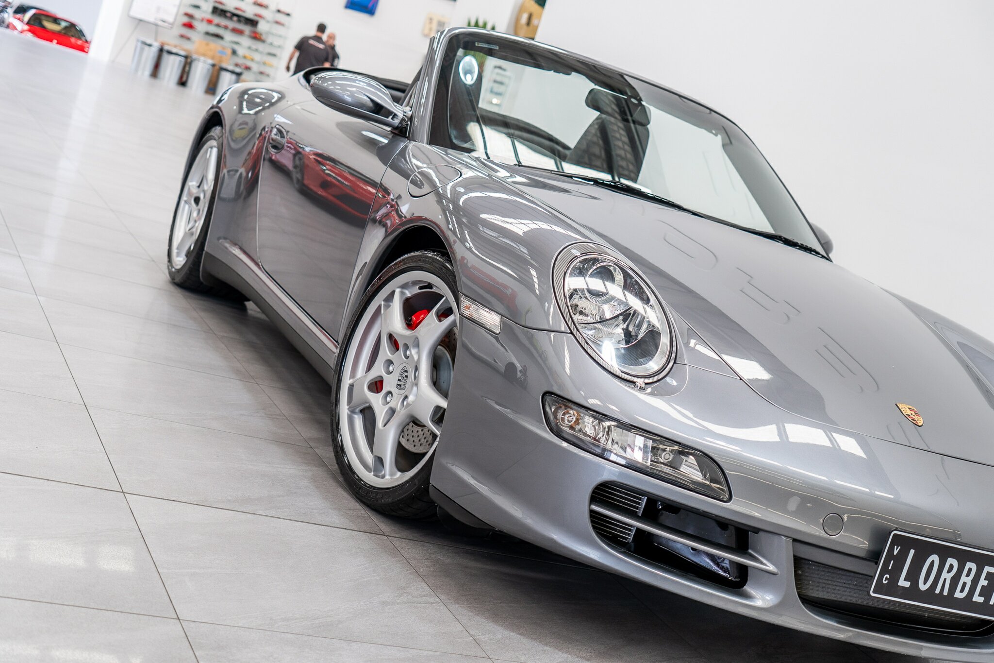 2005 PORSCHE 911 997 CARRERA S 5 SP AUTOMATIC TIPTRONIC 2D CABRIOLET