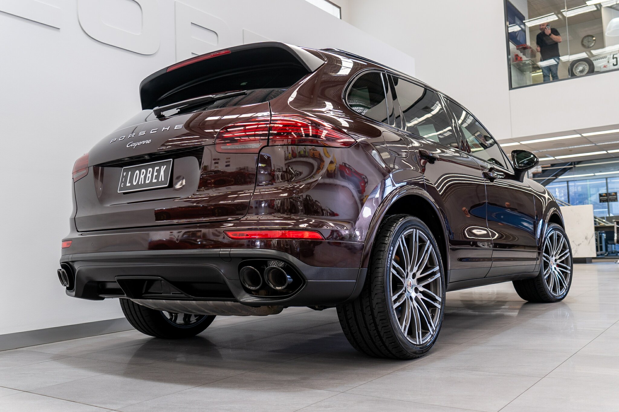 2017 PORSCHE CAYENNE 92A MY18 DIESEL PLATINUM EDITION 8 SP AUTOMATIC TIPTRONIC 4D WAGON