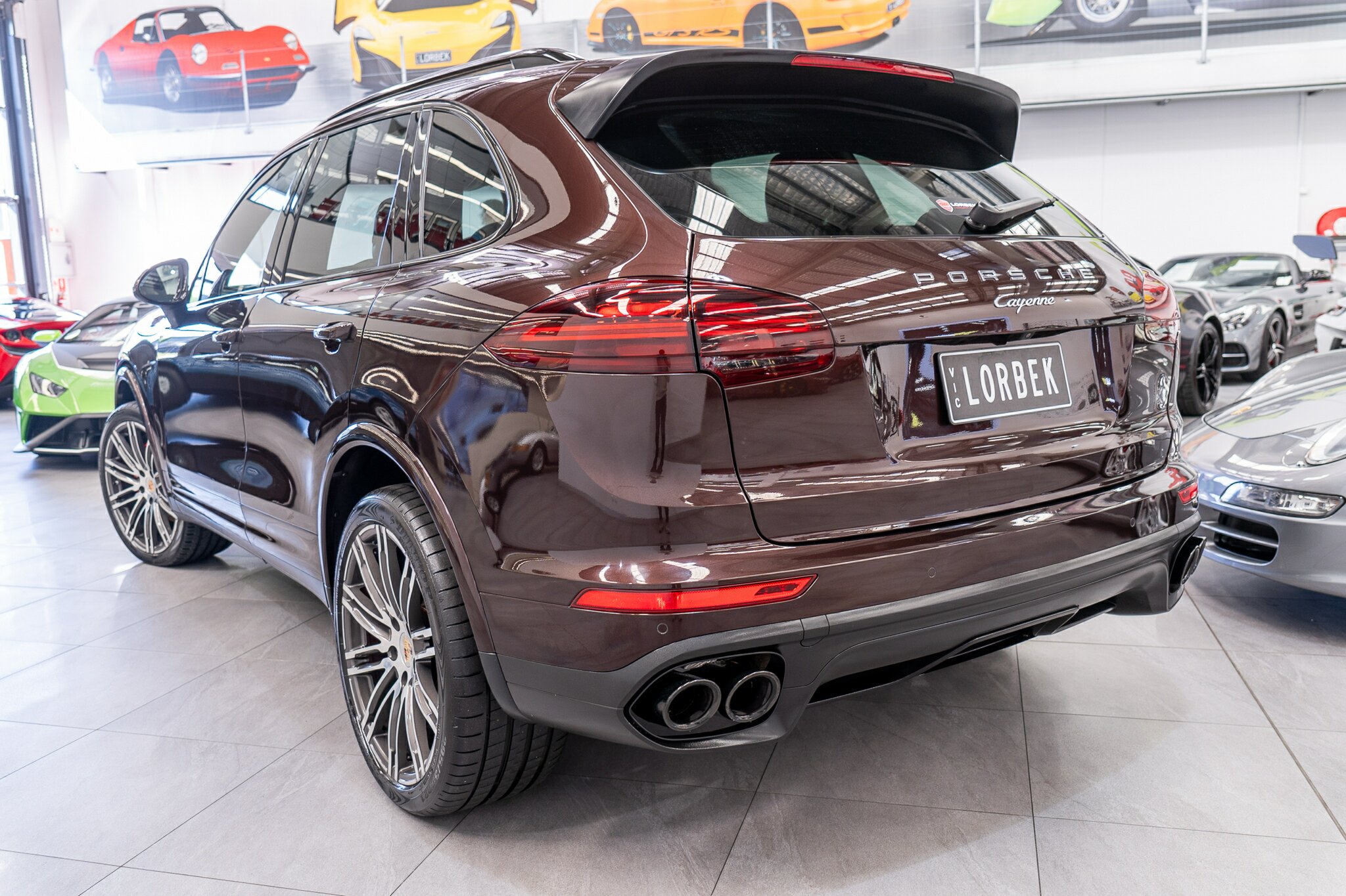 2017 PORSCHE CAYENNE 92A MY18 DIESEL PLATINUM EDITION 8 SP AUTOMATIC TIPTRONIC 4D WAGON