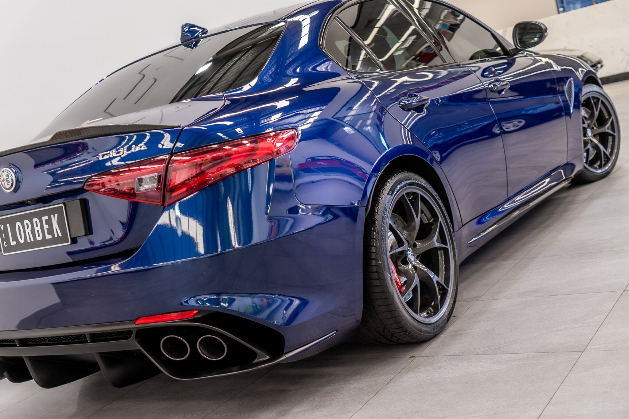 2017 ALFA ROMEO GIULIA 952 QUADRIFOGLIO (QV) 8 SP AUTOMATIC 4D SEDAN