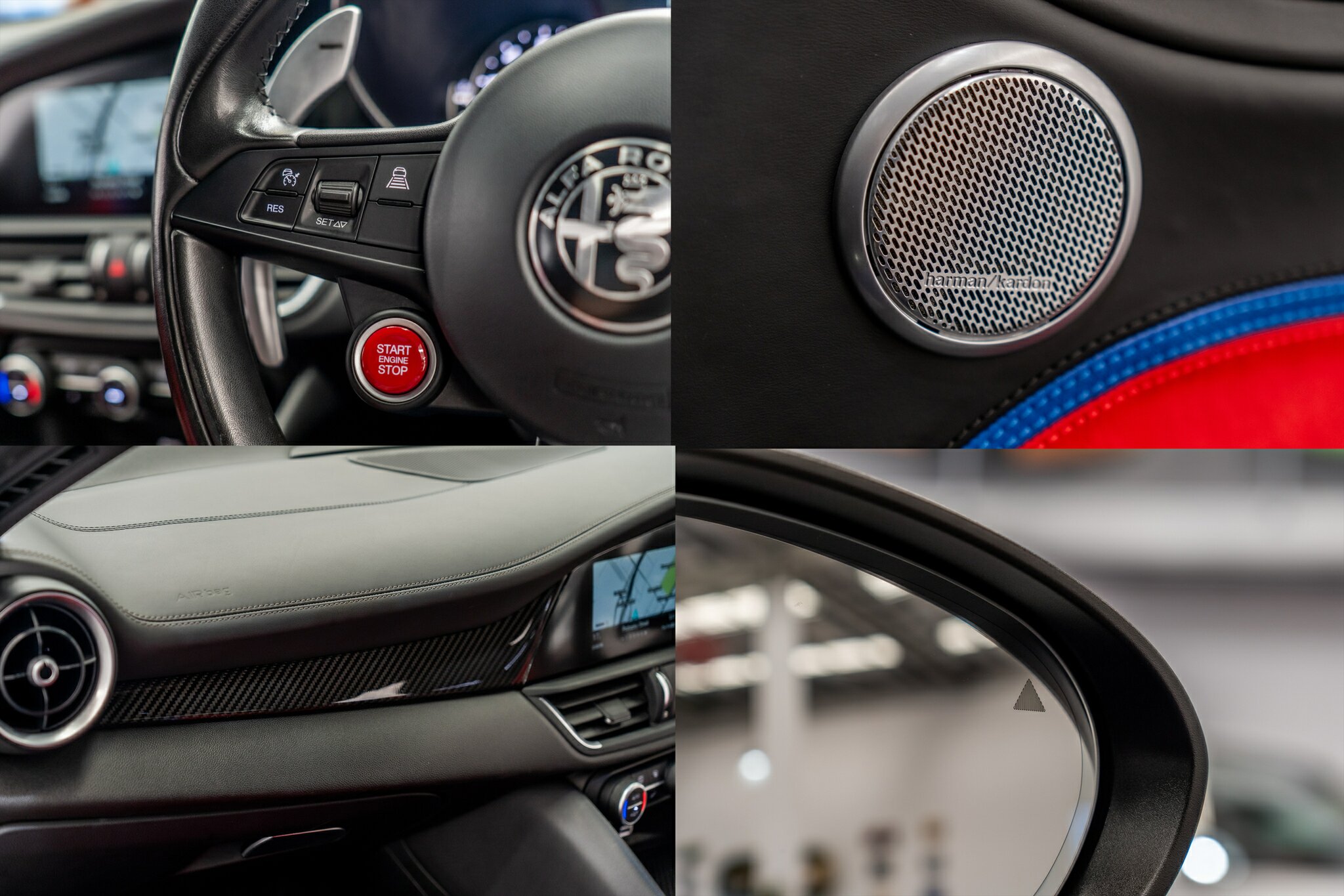 2017 ALFA ROMEO GIULIA 952 QUADRIFOGLIO (QV) 8 SP AUTOMATIC 4D SEDAN