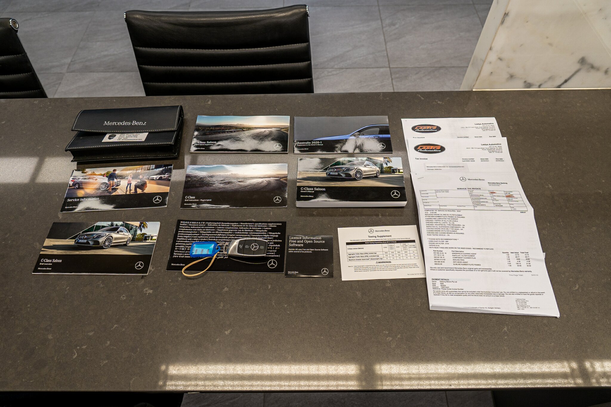 2020 MERCEDES-BENZ C300 W205 MY20.5 E (HYBRID) 9 SP AUTOMATIC G-TRONIC 4D SEDAN