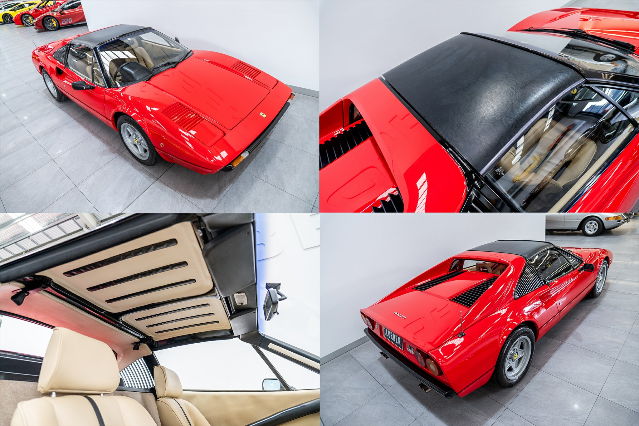 1980 FERRARI 308 GTS 5 SP MANUAL 2D COUPE