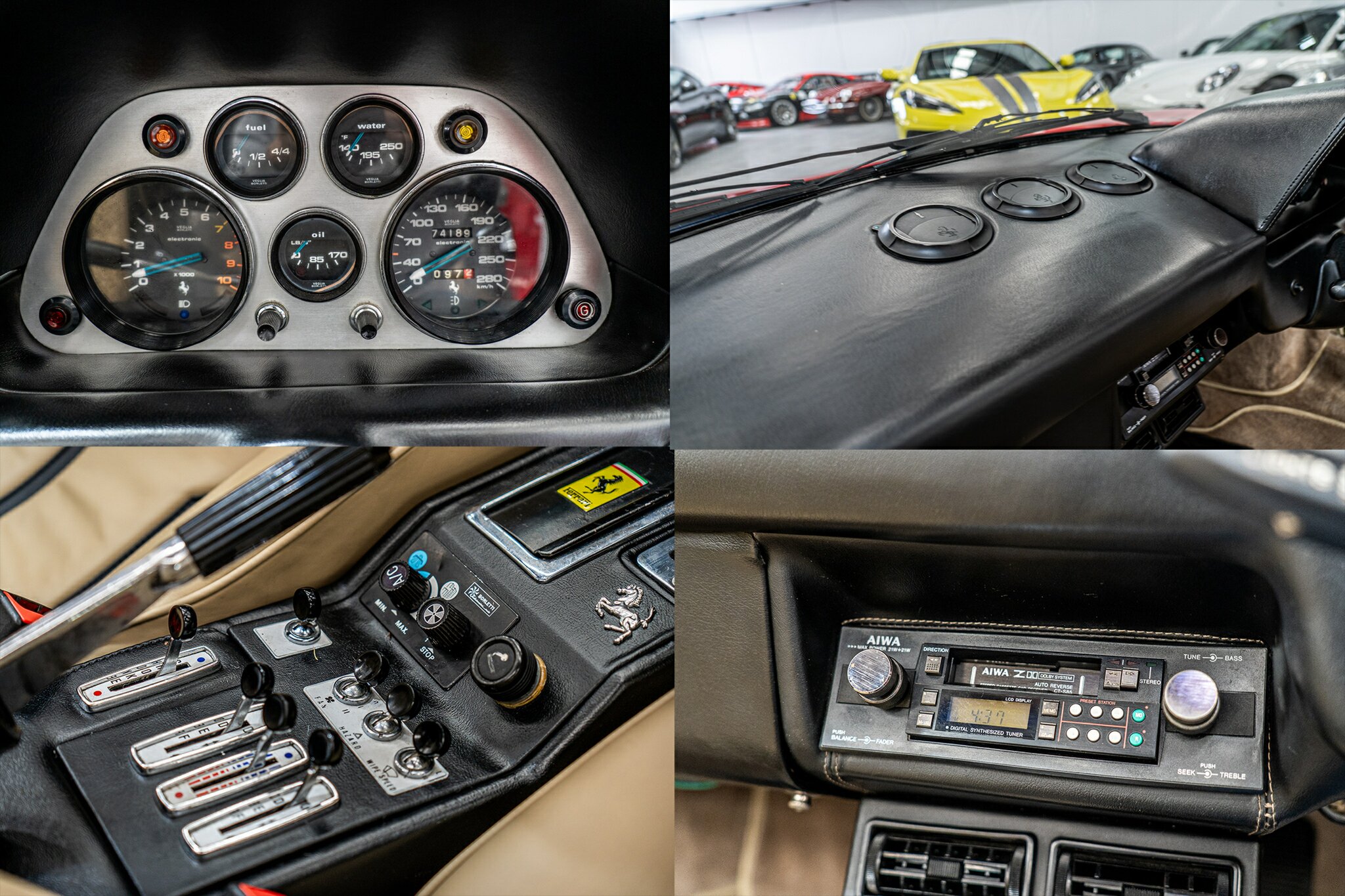 1980 FERRARI 308 GTS 5 SP MANUAL 2D COUPE