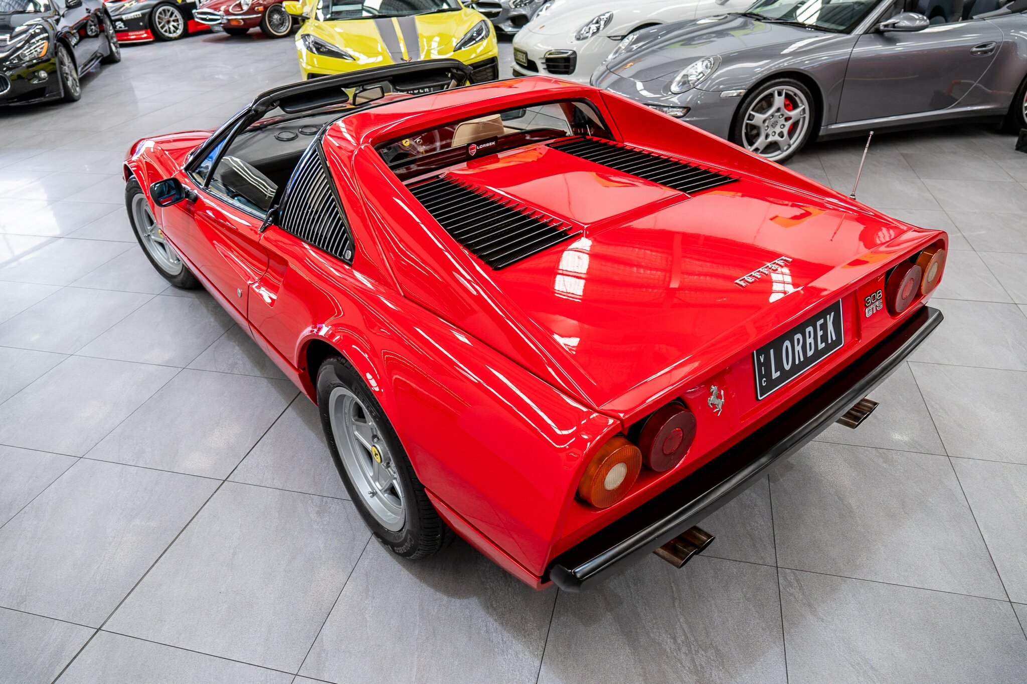 1980 FERRARI 308 GTS 5 SP MANUAL 2D COUPE