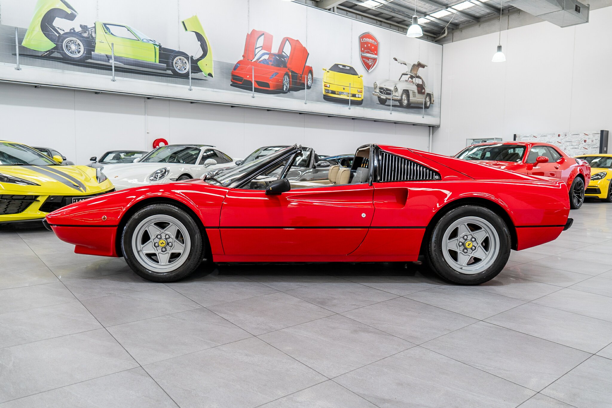 1980 FERRARI 308 GTS 5 SP MANUAL 2D COUPE