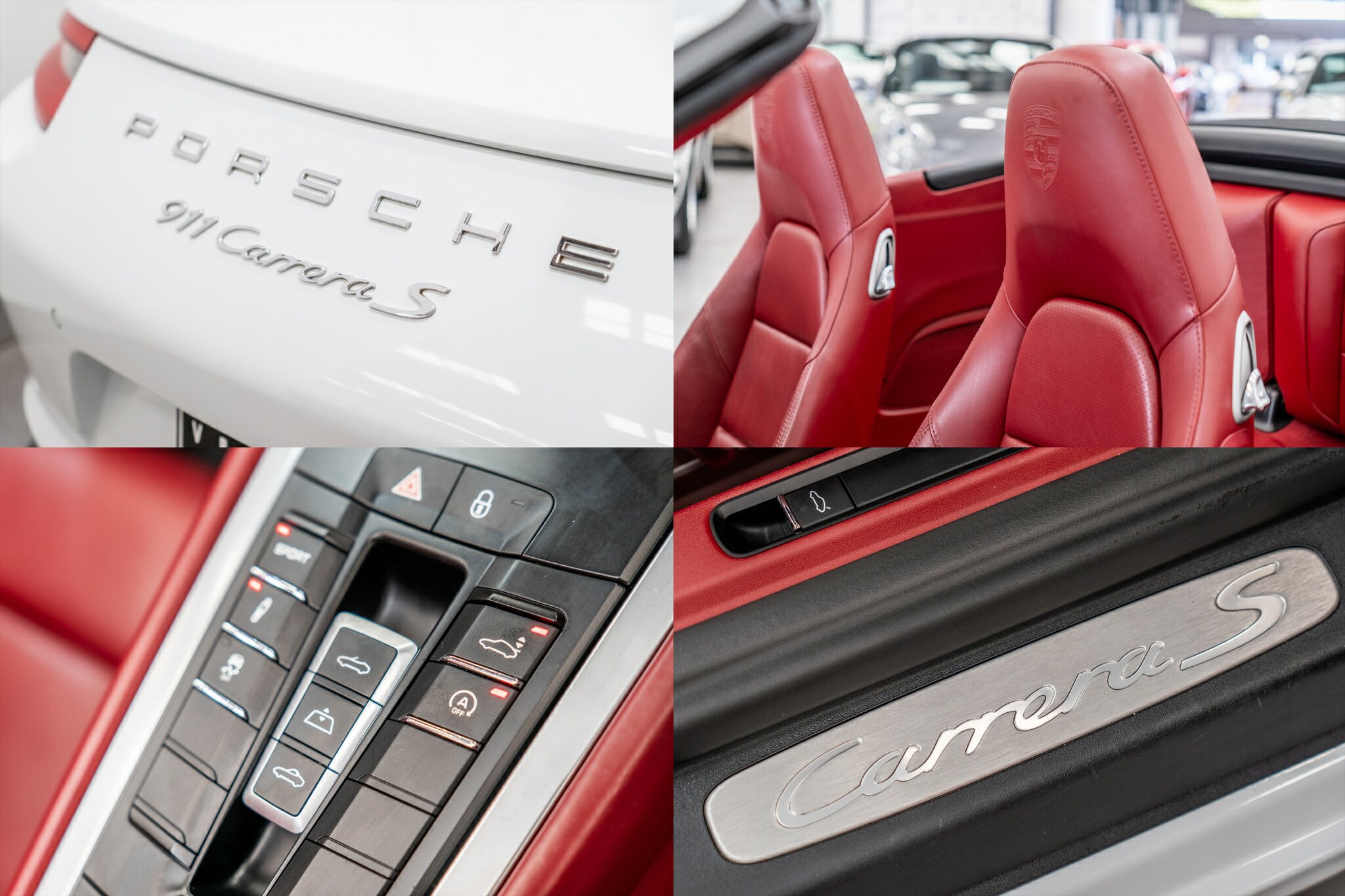 2017 PORSCHE 911 991 MY18 CARRERA S 7 SP AUTO DUAL CLUTCH 2D CABRIOLET