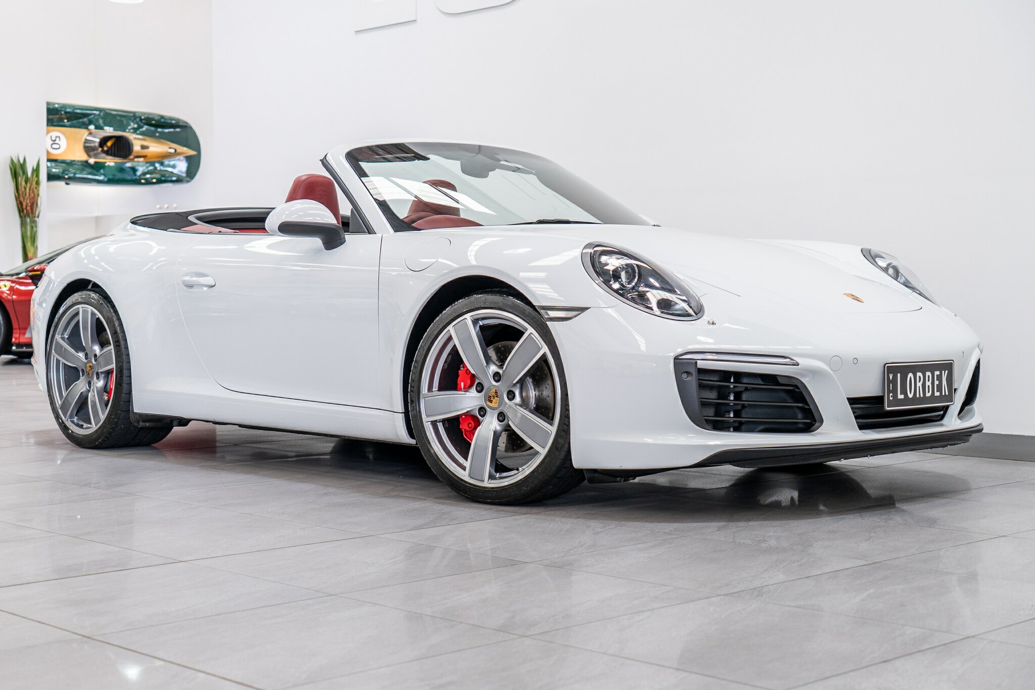 2017 PORSCHE 911 991 MY18 CARRERA S 7 SP AUTO DUAL CLUTCH 2D CABRIOLET