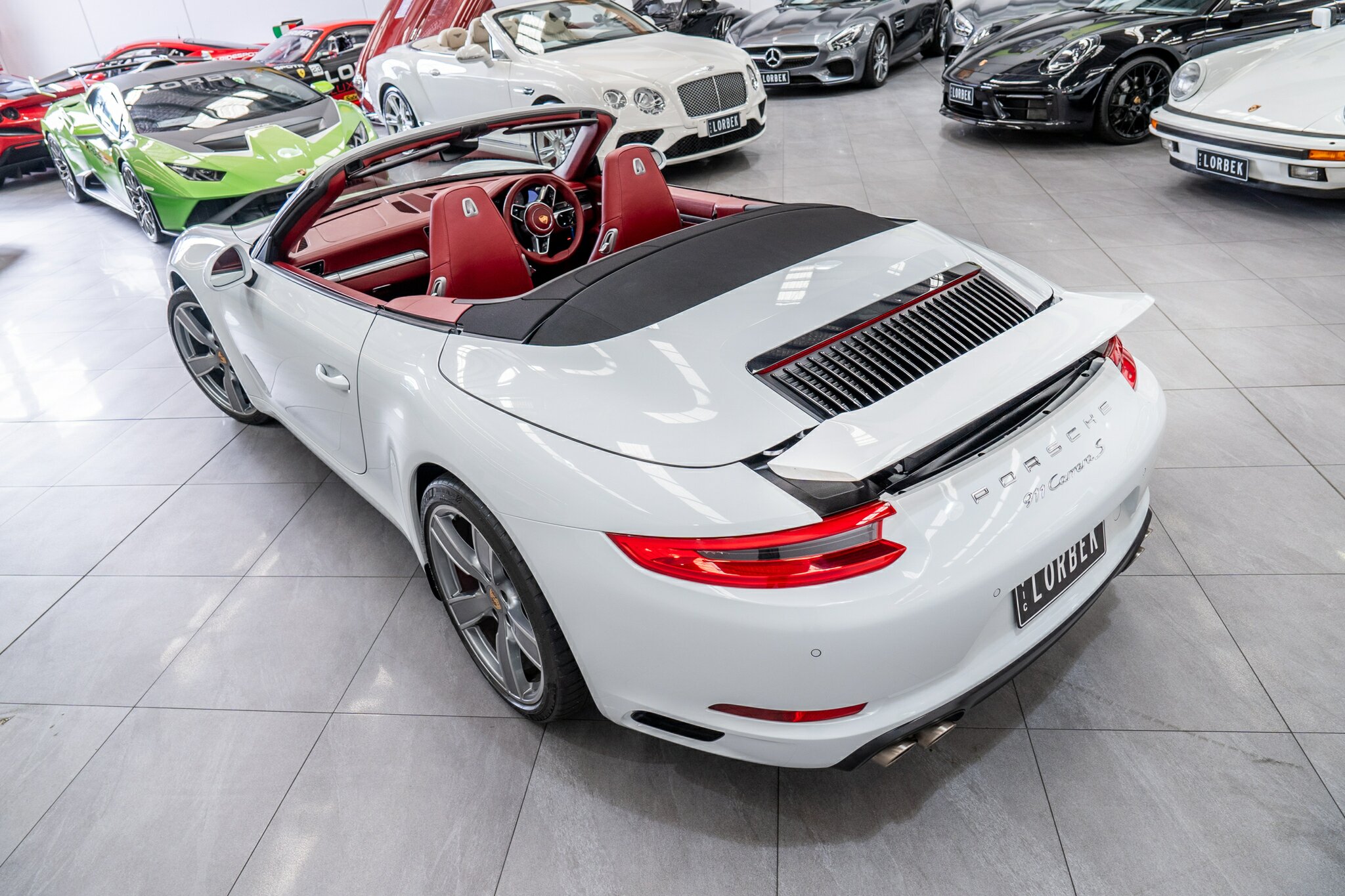 2017 PORSCHE 911 991 MY18 CARRERA S 7 SP AUTO DUAL CLUTCH 2D CABRIOLET