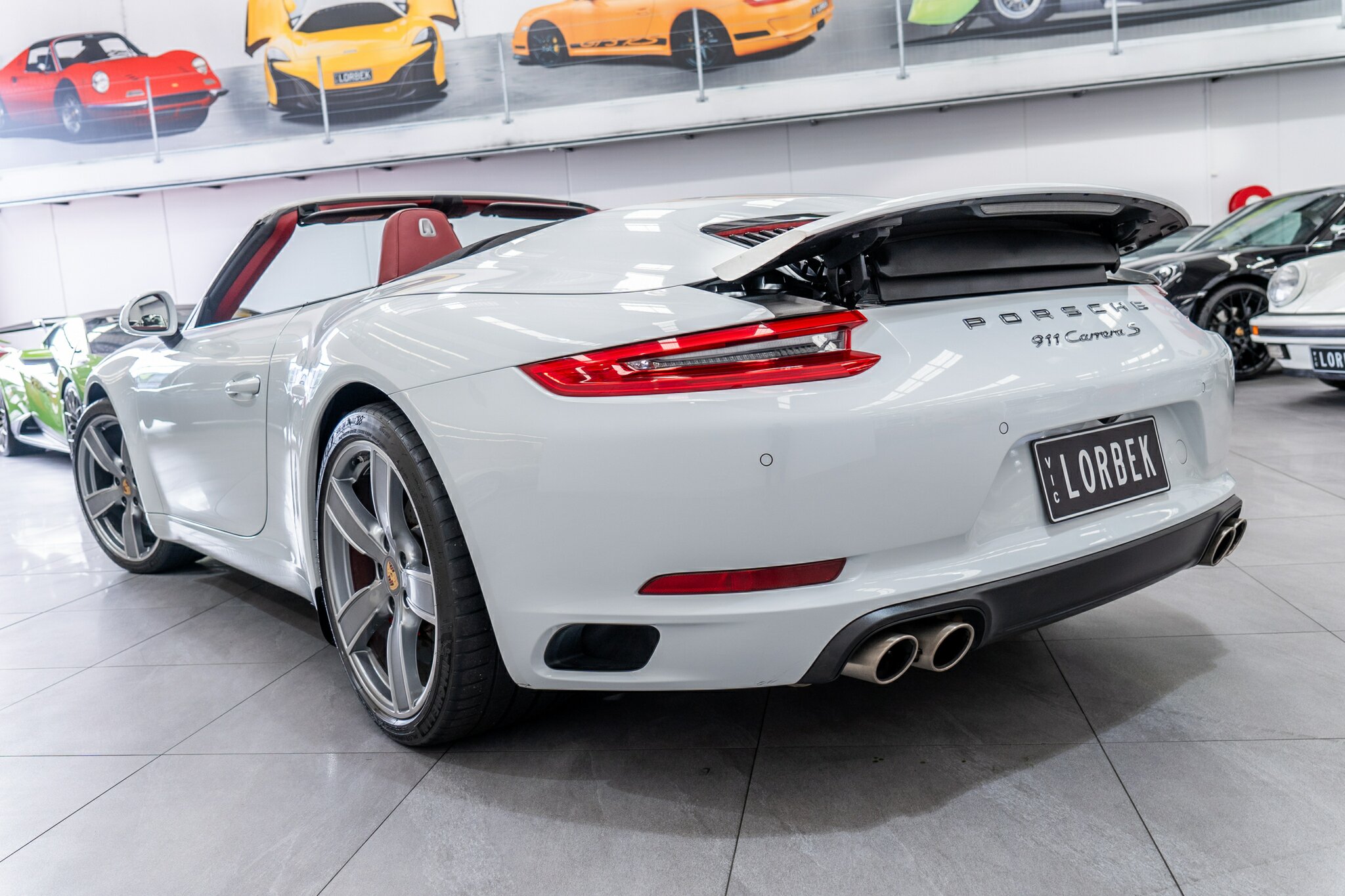 2017 PORSCHE 911 991 MY18 CARRERA S 7 SP AUTO DUAL CLUTCH 2D CABRIOLET
