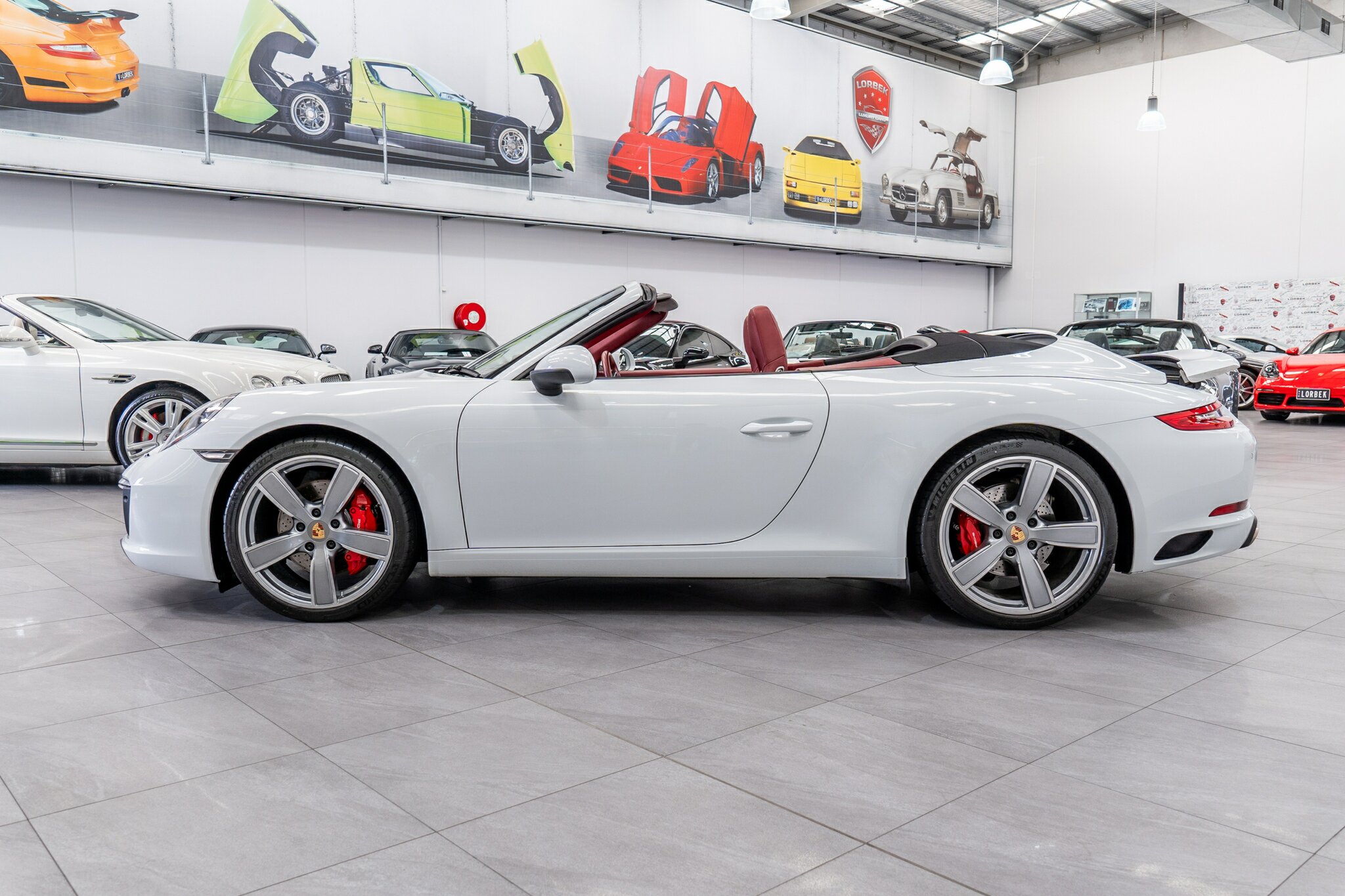 2017 PORSCHE 911 991 MY18 CARRERA S 7 SP AUTO DUAL CLUTCH 2D CABRIOLET
