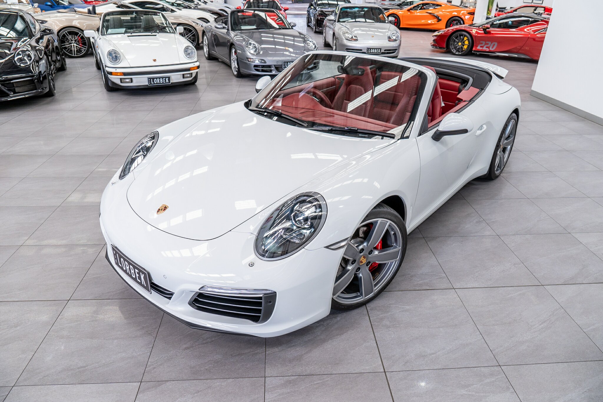 2017 PORSCHE 911 991 MY18 CARRERA S 7 SP AUTO DUAL CLUTCH 2D CABRIOLET