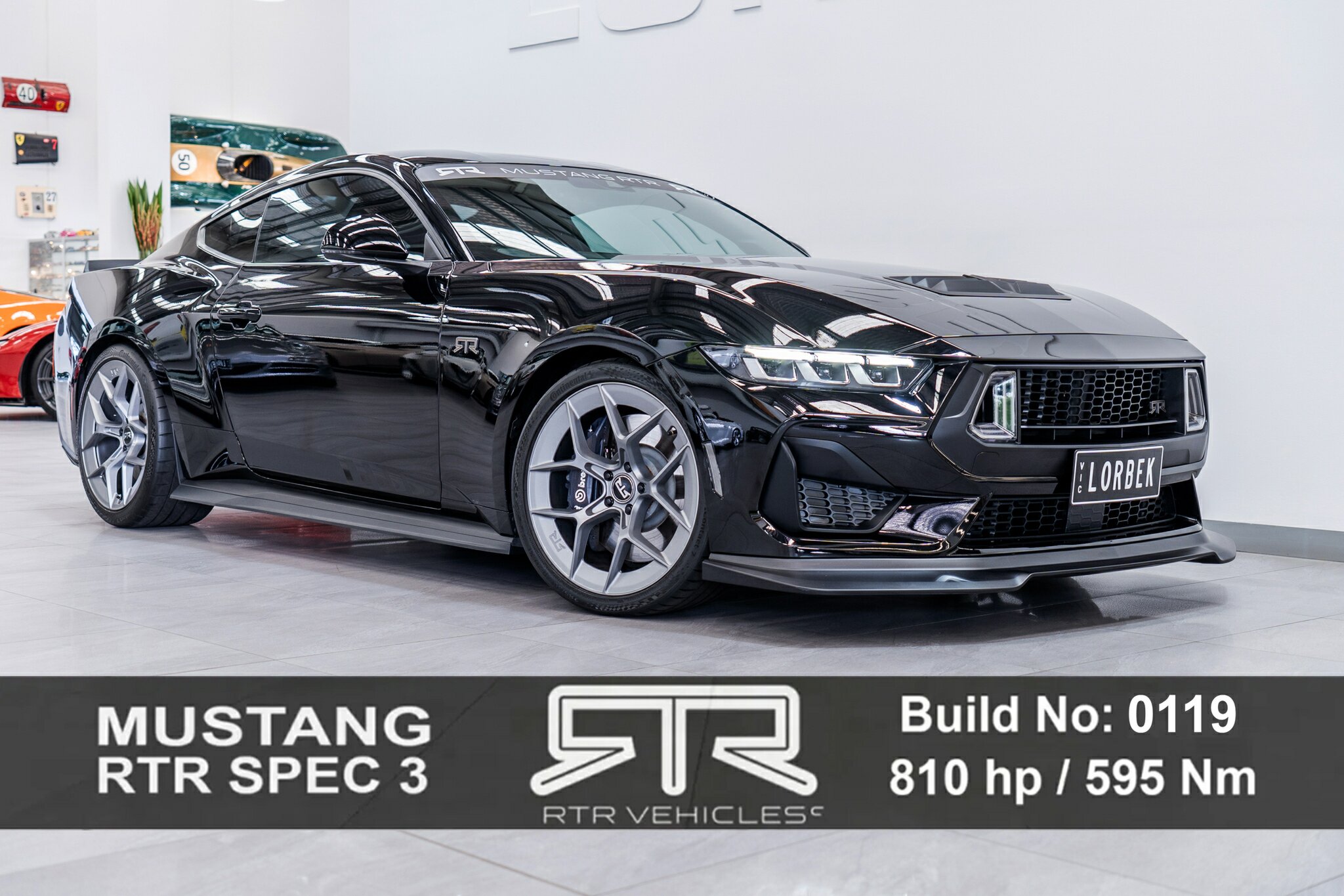 2024 FORD MUSTANG FO MY24 RTR SPEC 3 6 SP MANUAL 2D FASTBACK