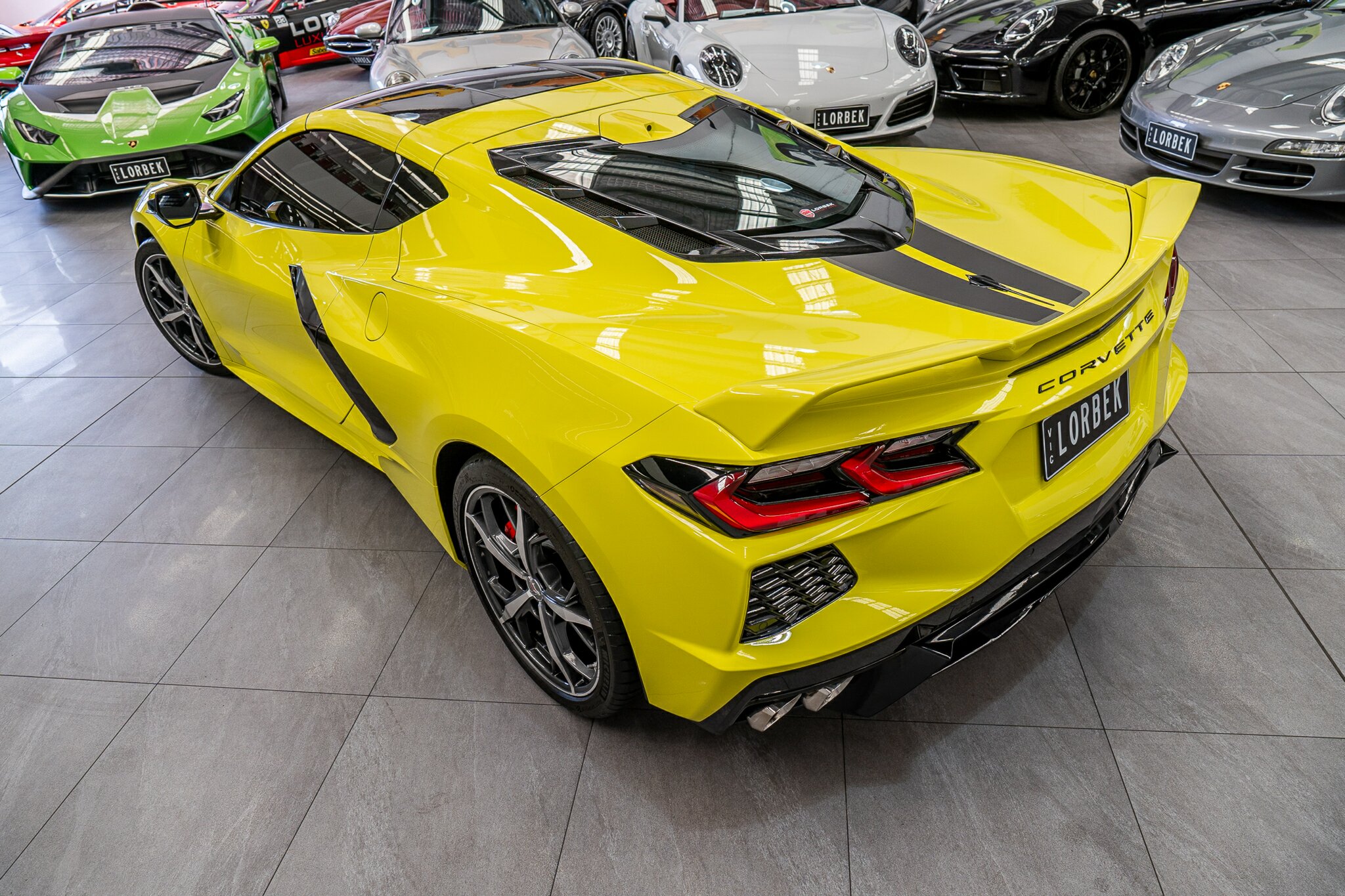 2021 CHEVROLET CORVETTE C8 MY22 3LT CARBON EDITION 8 SP AUTO DUAL CLUTCH SEDAN