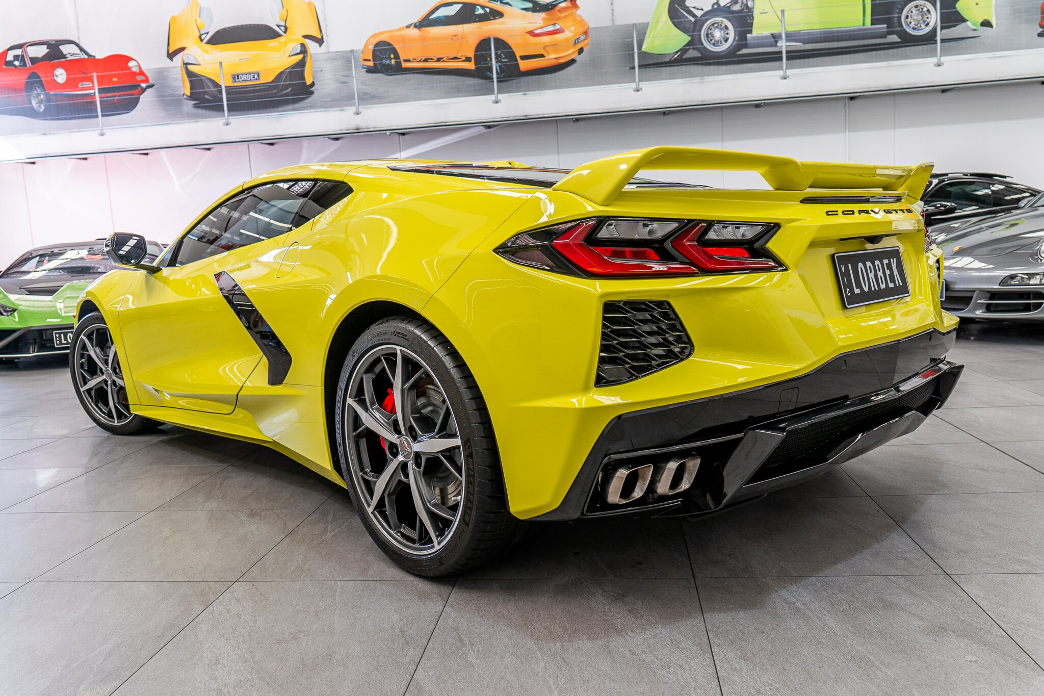 2021 CHEVROLET CORVETTE C8 MY22 3LT CARBON EDITION 8 SP AUTO DUAL CLUTCH SEDAN