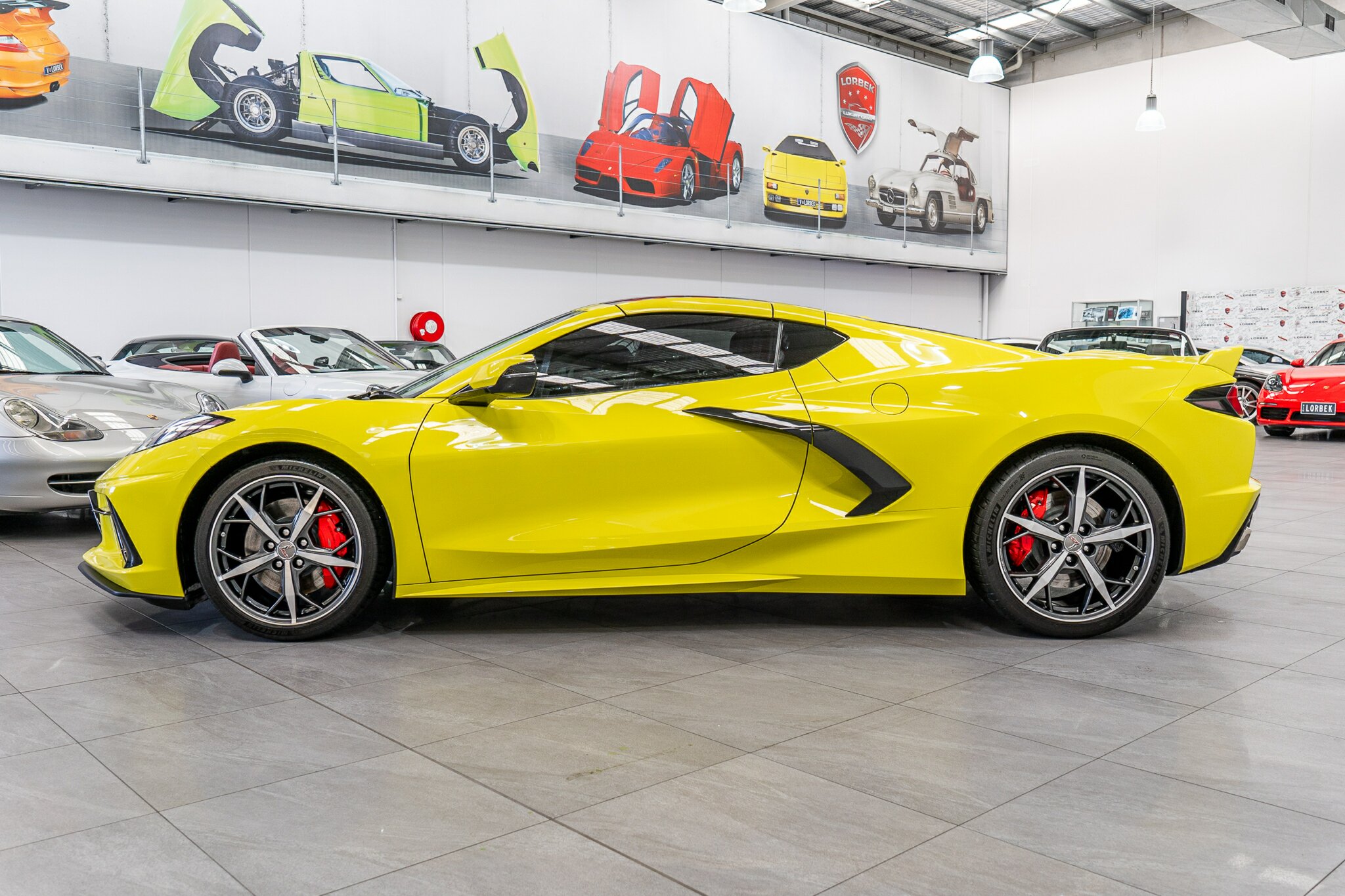 2021 CHEVROLET CORVETTE C8 MY22 3LT CARBON EDITION 8 SP AUTO DUAL CLUTCH SEDAN