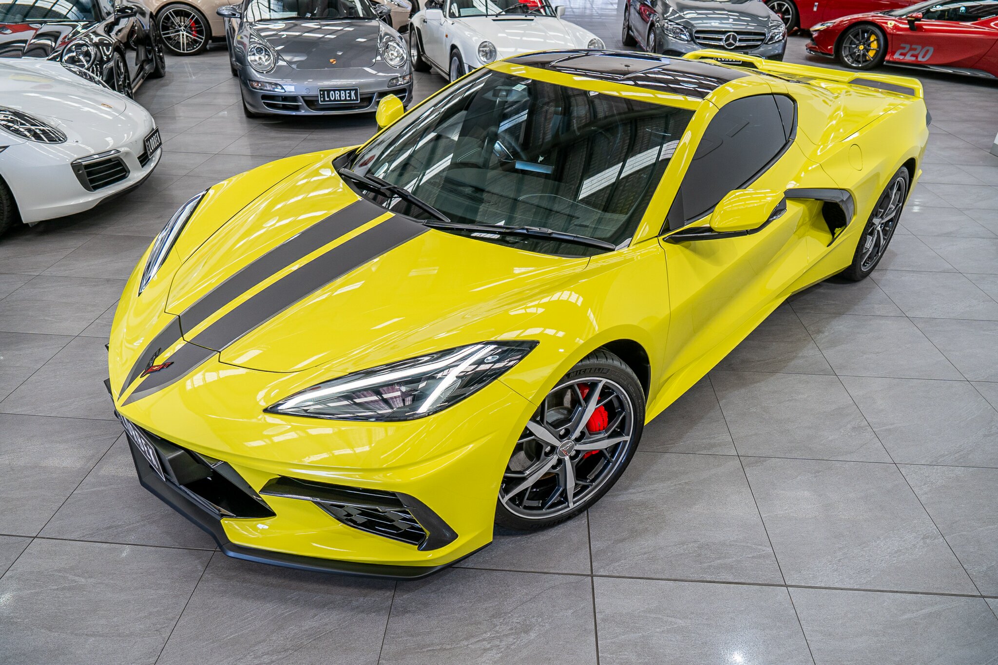 2021 CHEVROLET CORVETTE C8 MY22 3LT CARBON EDITION 8 SP AUTO DUAL CLUTCH SEDAN