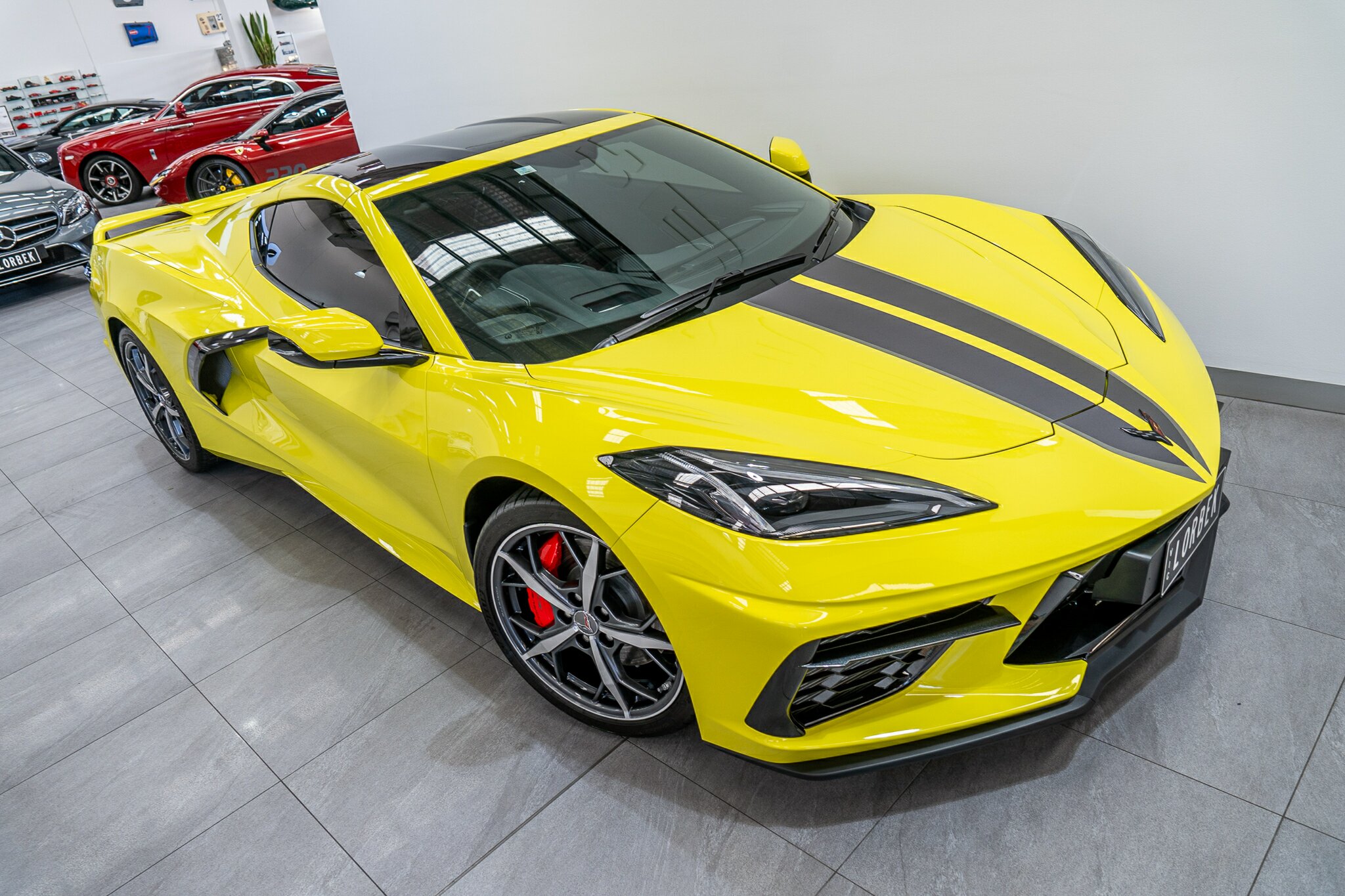 2021 CHEVROLET CORVETTE C8 MY22 3LT CARBON EDITION 8 SP AUTO DUAL CLUTCH SEDAN