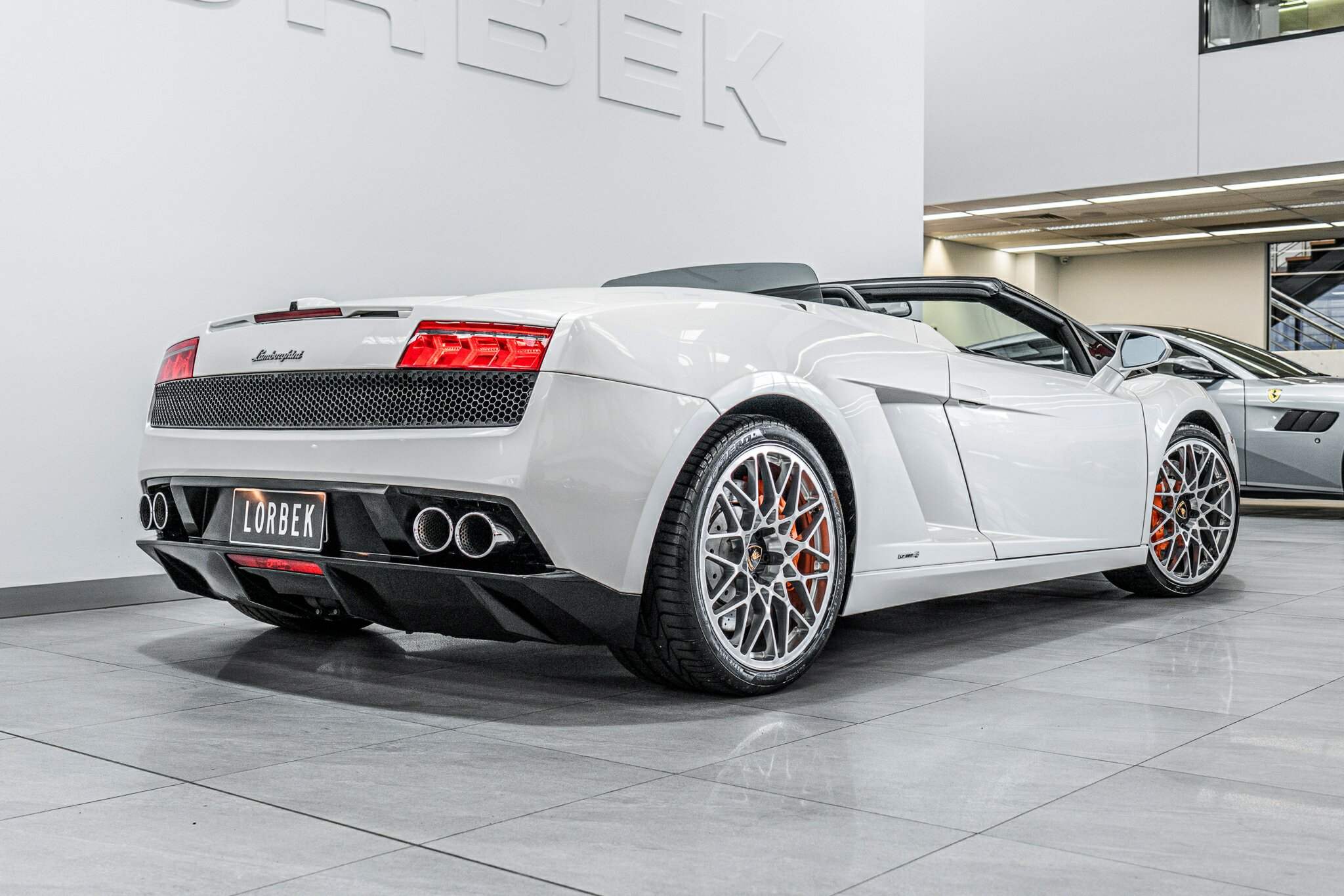 2010 LAMBORGHINI GALLARDO SPYDER 6 SP SEQUENTIAL MANUAL 2D CONVERTIBLE