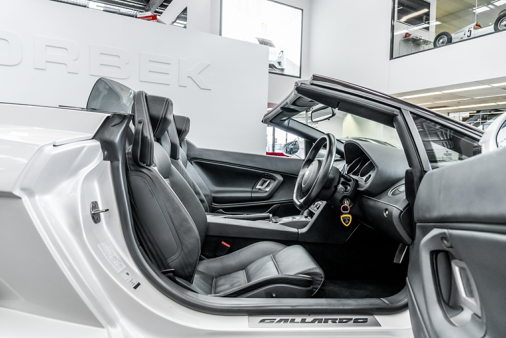 2010 LAMBORGHINI GALLARDO SPYDER 6 SP SEQUENTIAL MANUAL 2D CONVERTIBLE