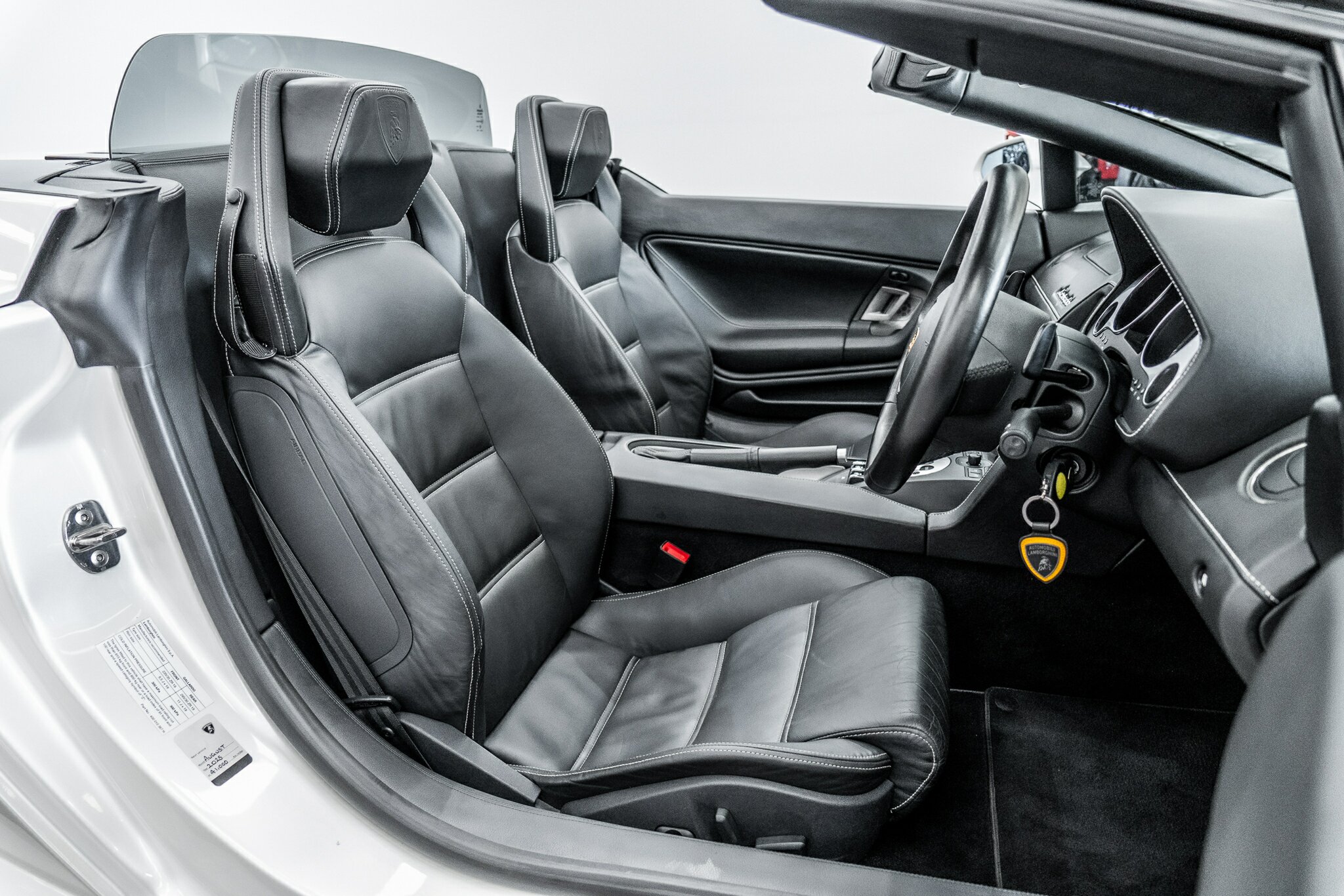 2010 LAMBORGHINI GALLARDO SPYDER 6 SP SEQUENTIAL MANUAL 2D CONVERTIBLE