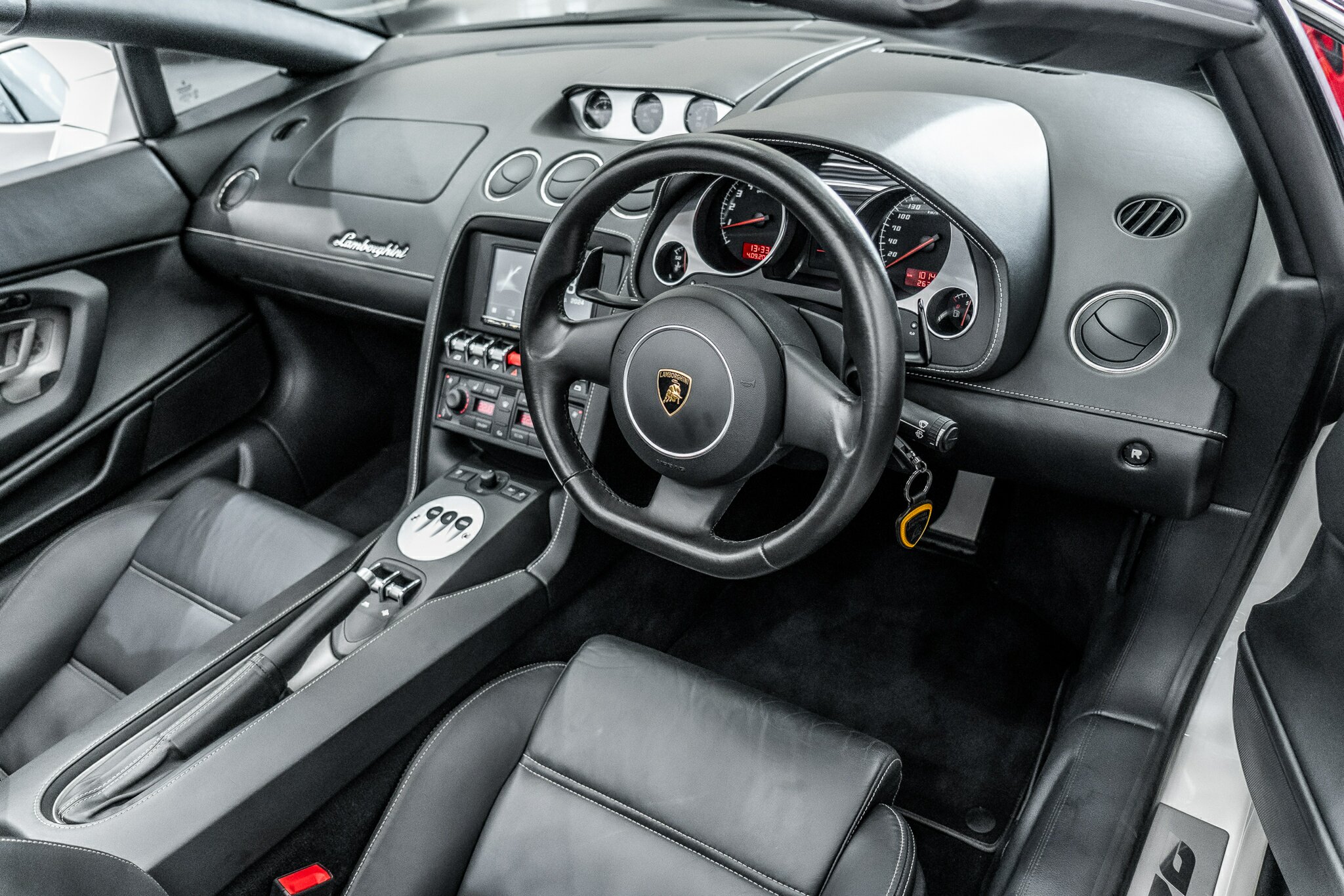 2010 LAMBORGHINI GALLARDO SPYDER 6 SP SEQUENTIAL MANUAL 2D CONVERTIBLE
