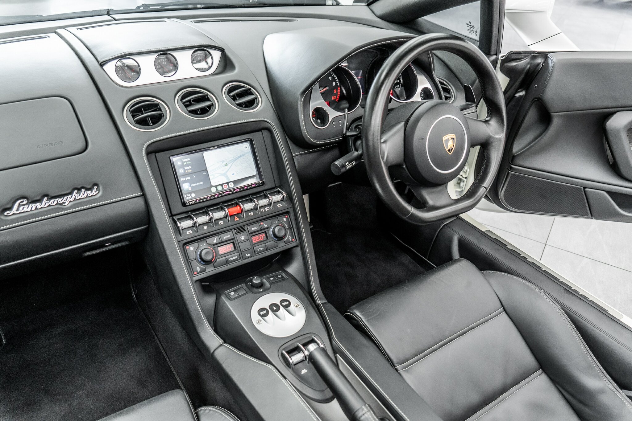 2010 LAMBORGHINI GALLARDO SPYDER 6 SP SEQUENTIAL MANUAL 2D CONVERTIBLE