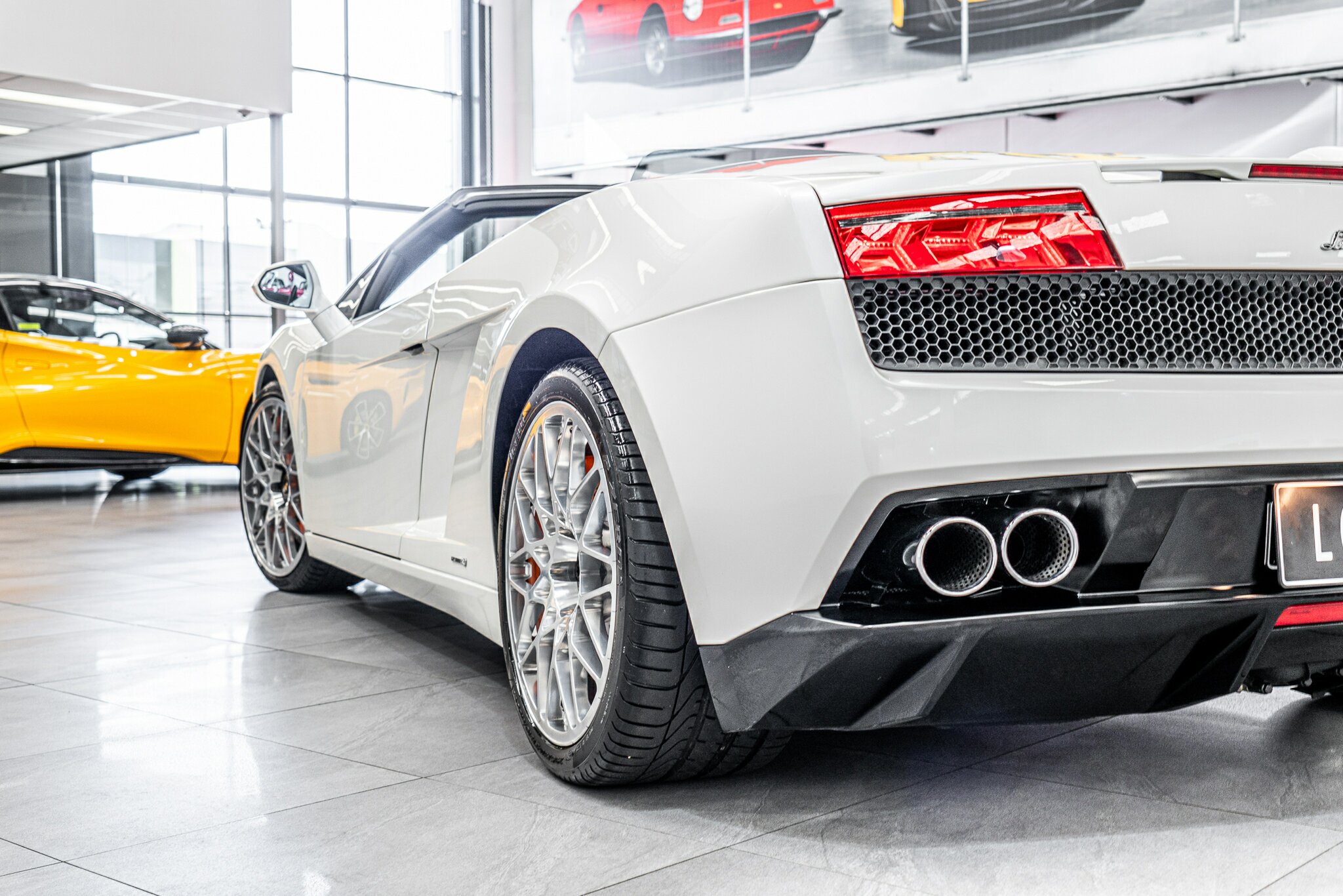 2010 LAMBORGHINI GALLARDO SPYDER 6 SP SEQUENTIAL MANUAL 2D CONVERTIBLE