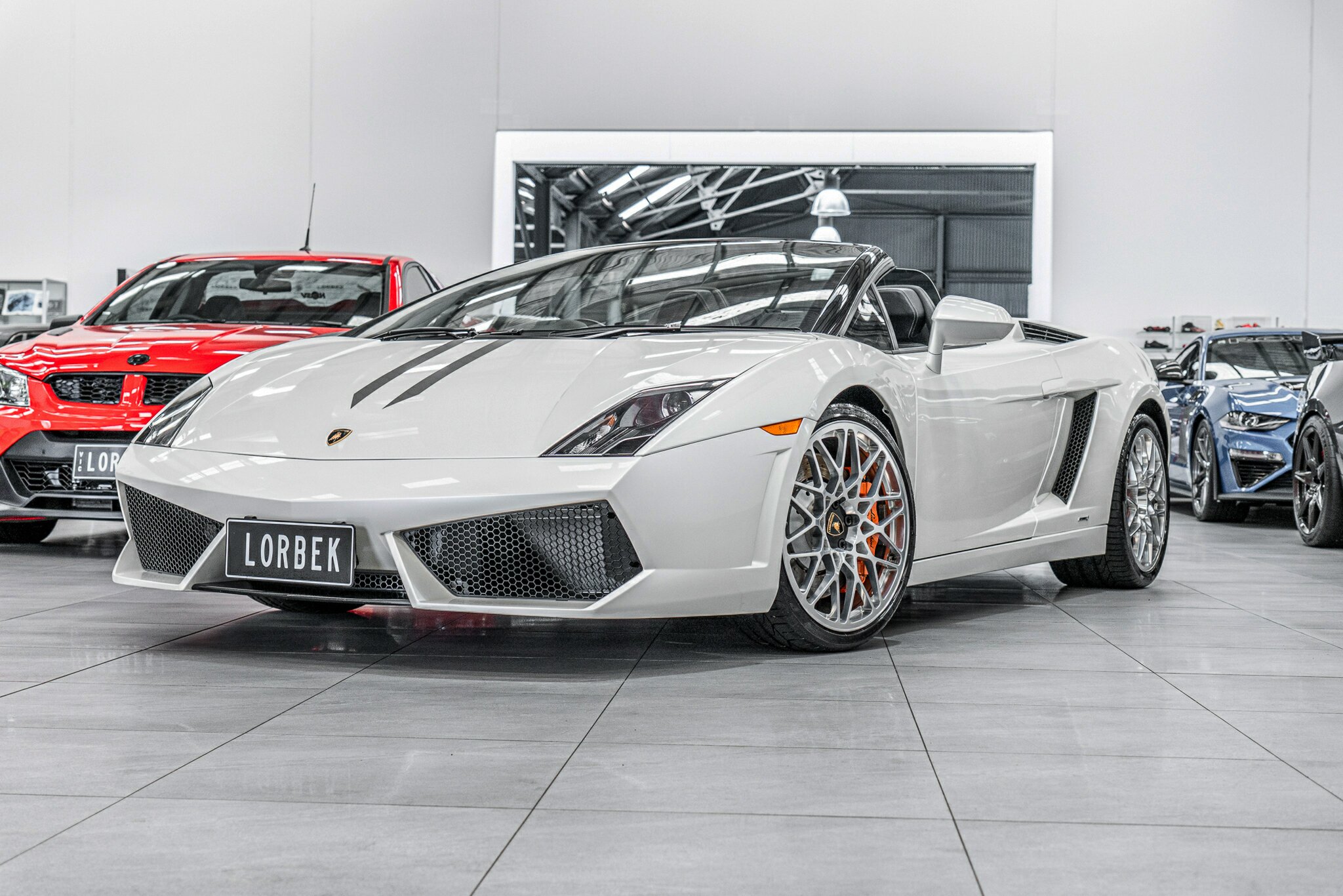 2010 LAMBORGHINI GALLARDO SPYDER 6 SP SEQUENTIAL MANUAL 2D CONVERTIBLE