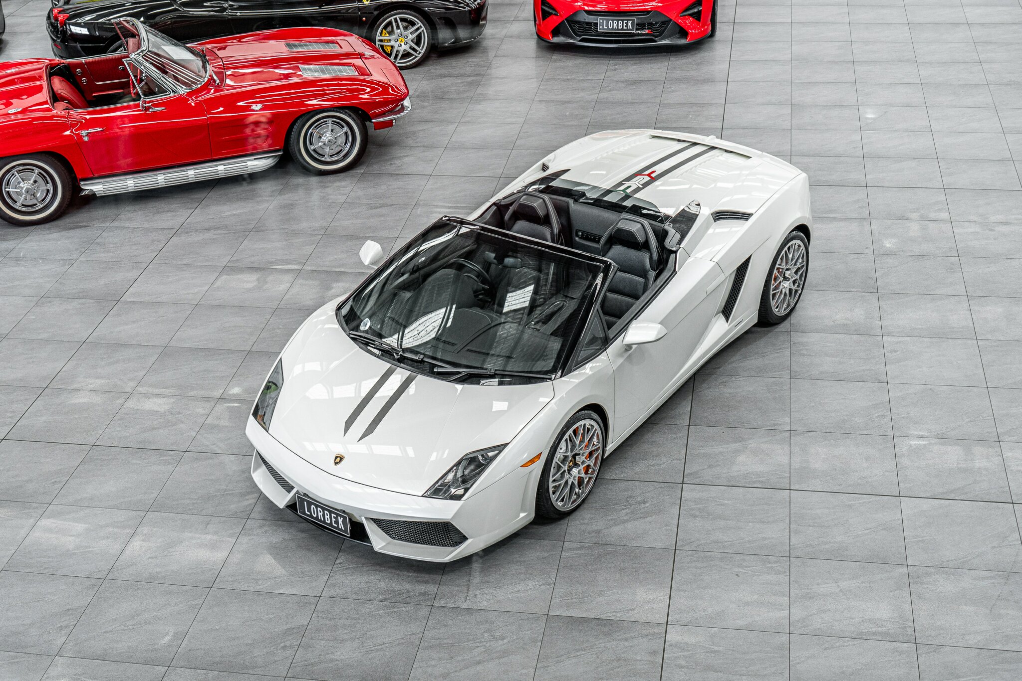 2010 LAMBORGHINI GALLARDO SPYDER 6 SP SEQUENTIAL MANUAL 2D CONVERTIBLE