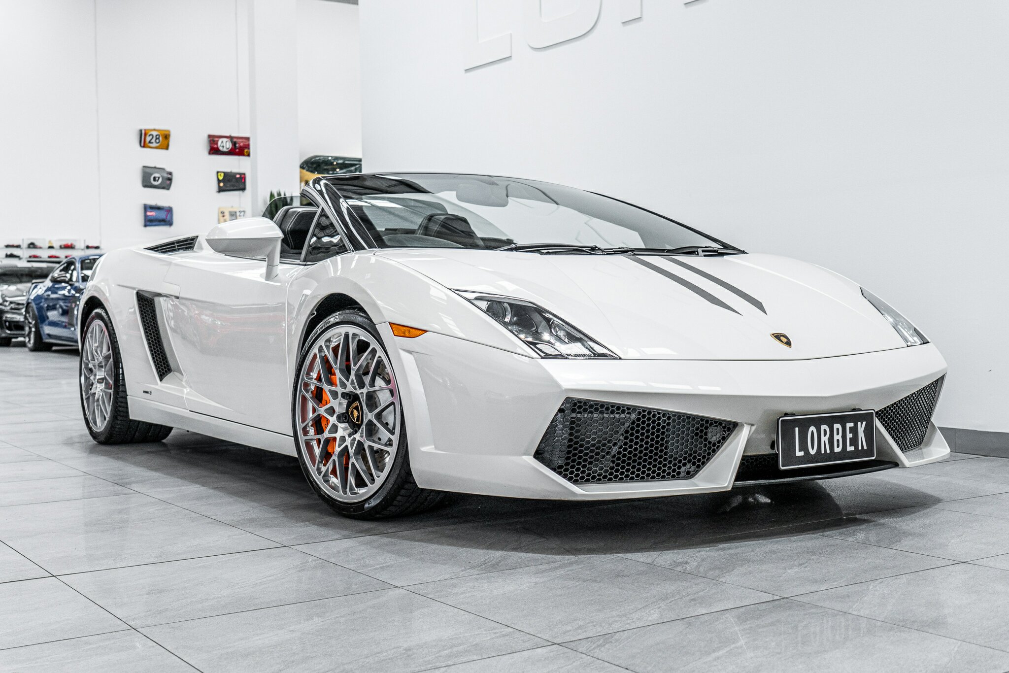 2010 LAMBORGHINI GALLARDO SPYDER 6 SP SEQUENTIAL MANUAL 2D CONVERTIBLE