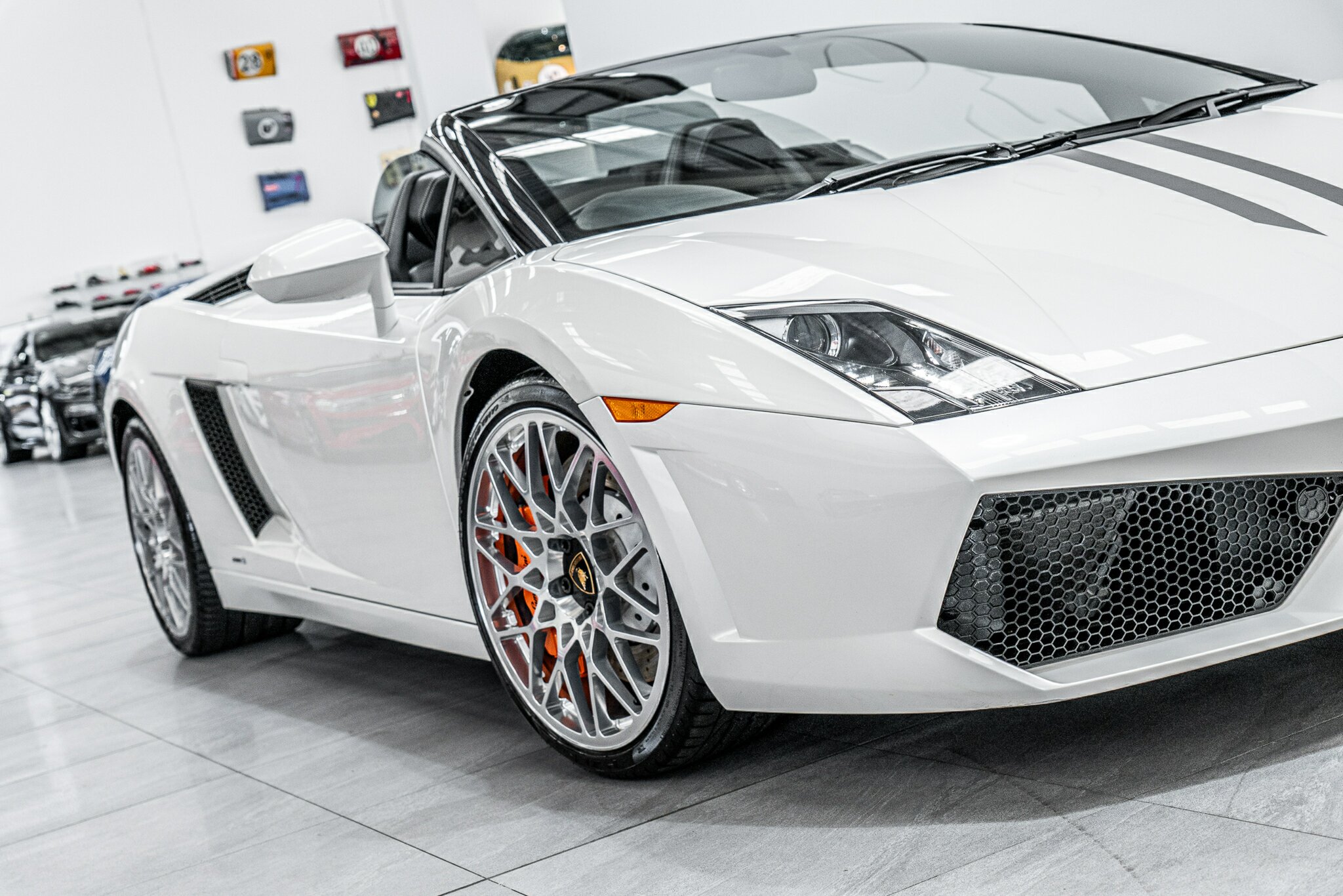 2010 LAMBORGHINI GALLARDO SPYDER 6 SP SEQUENTIAL MANUAL 2D CONVERTIBLE