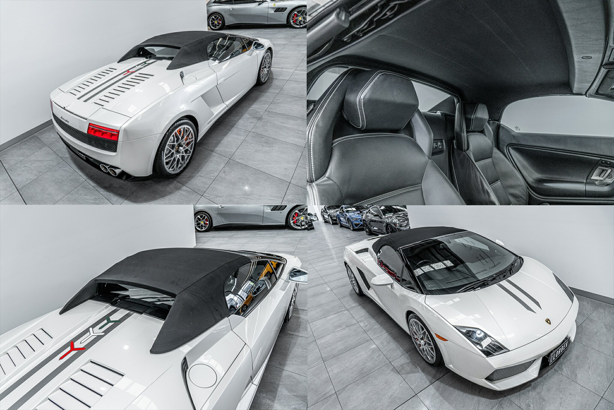 2010 LAMBORGHINI GALLARDO SPYDER 6 SP SEQUENTIAL MANUAL 2D CONVERTIBLE