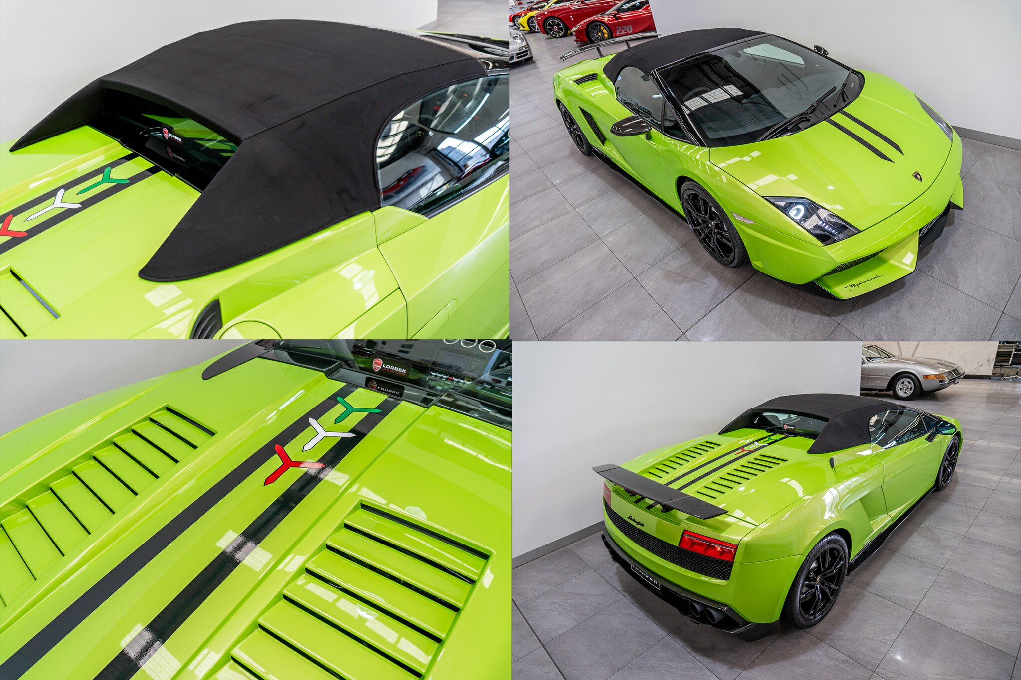 2012 LAMBORGHINI GALLARDO LP570-4 SUPERLEGGERA 6 SP AUTO SEQUENTIAL SEDAN