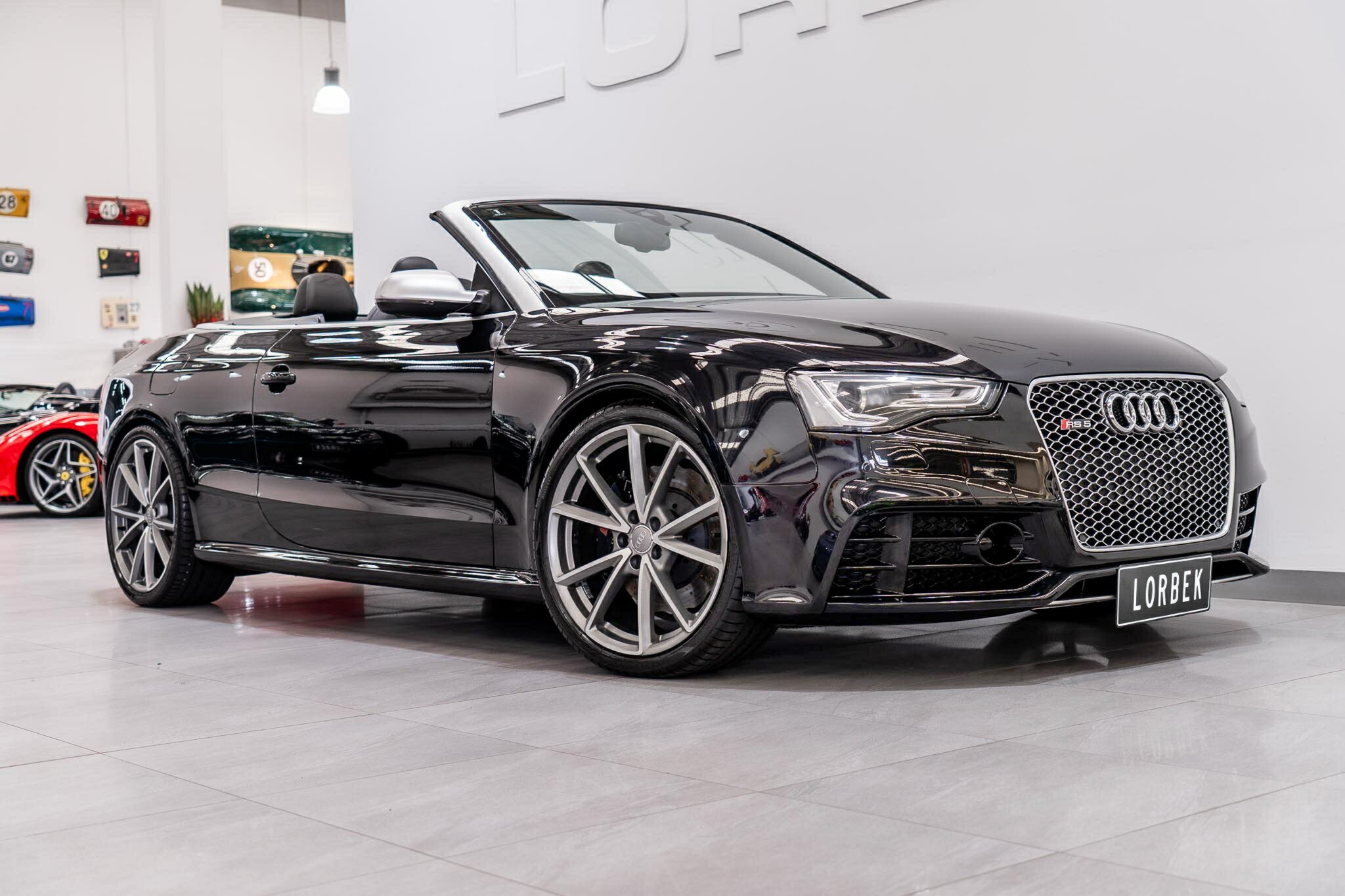 2013 AUDI RS 5 8T MY14 4.2 FSI QUATTRO 7 SP AUTO DIRECT SHIFT 2D CABRIOLET