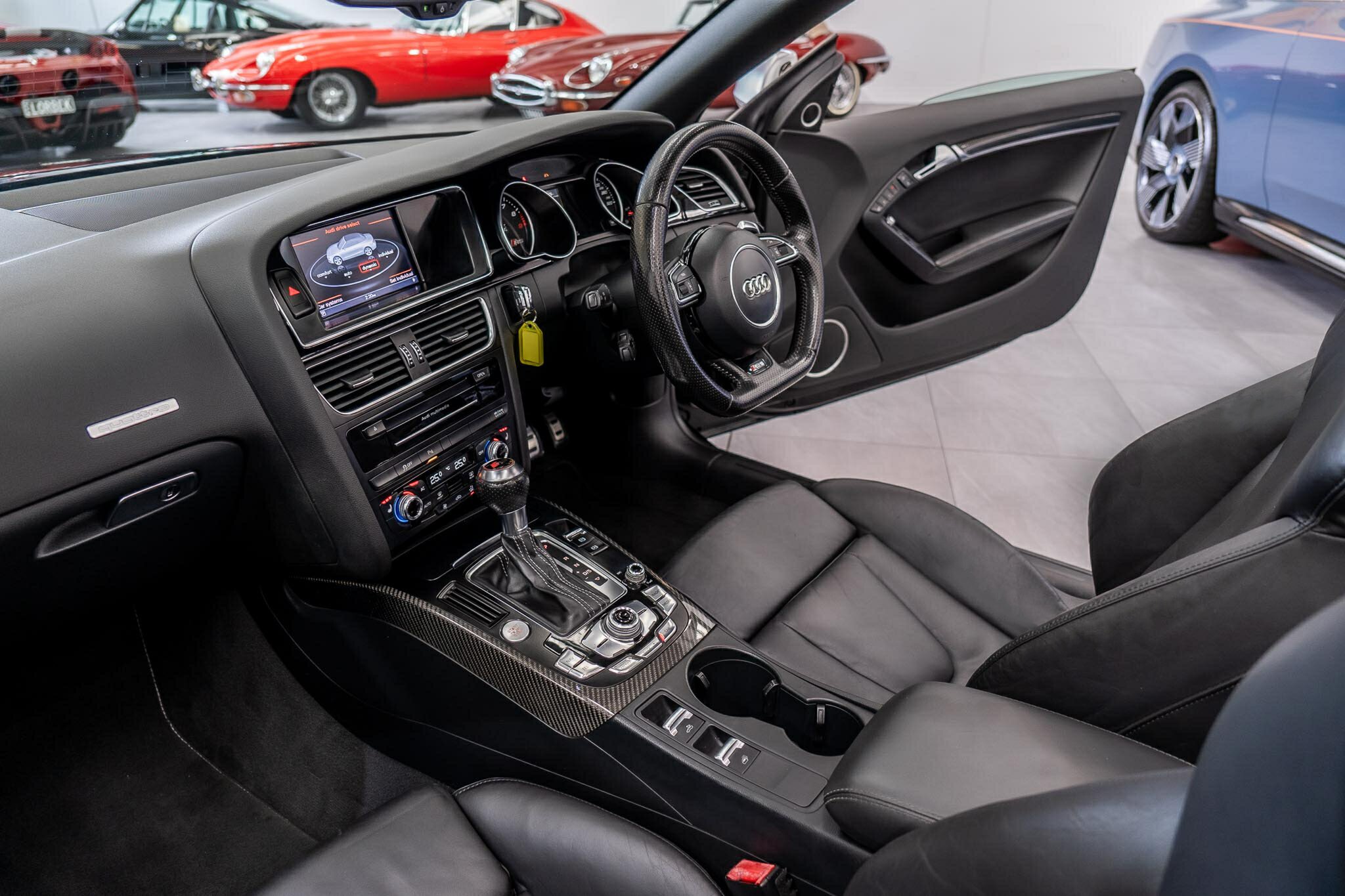 2013 AUDI RS 5 8T MY14 4.2 FSI QUATTRO 7 SP AUTO DIRECT SHIFT 2D CABRIOLET