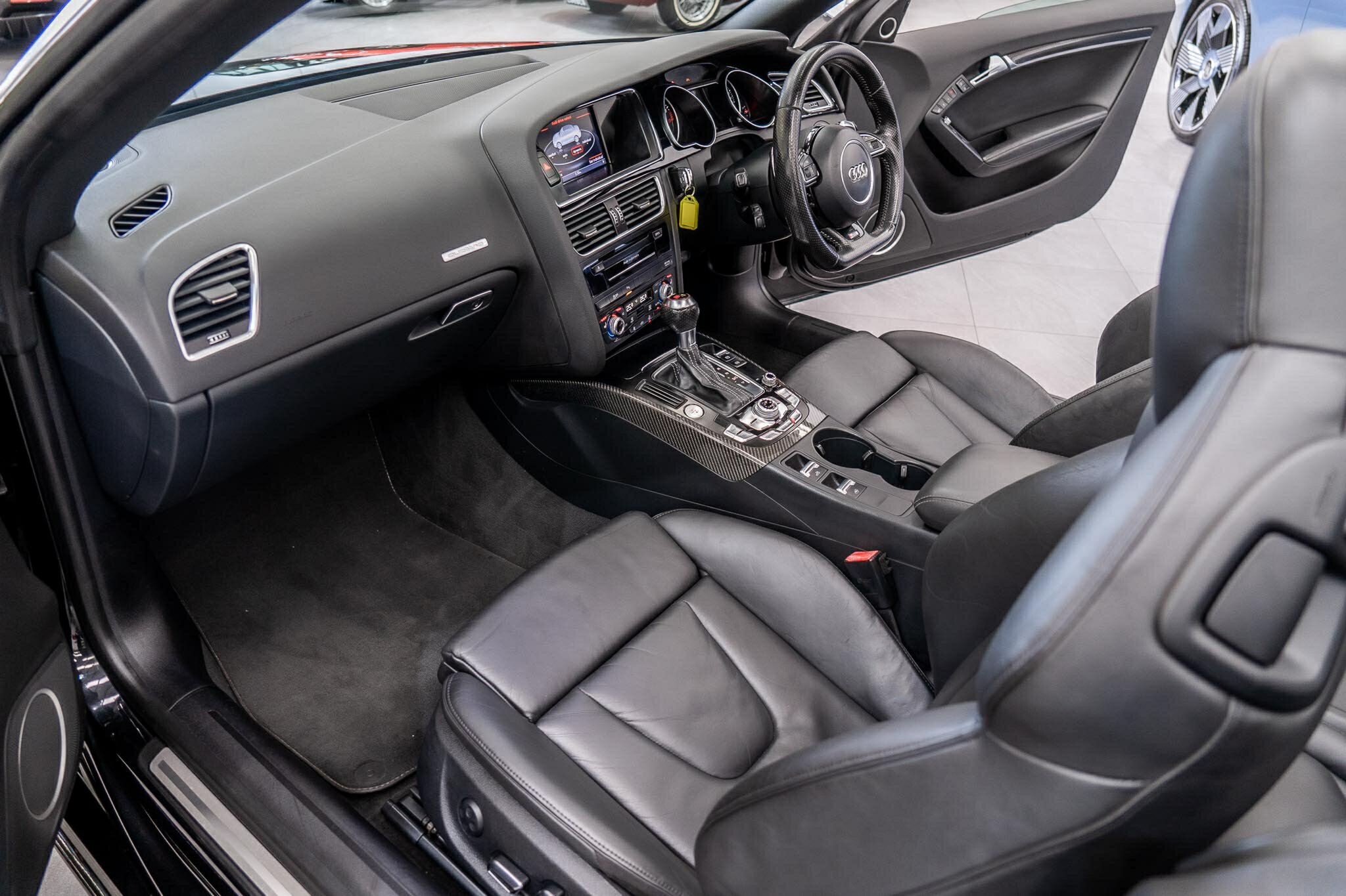 2013 AUDI RS 5 8T MY14 4.2 FSI QUATTRO 7 SP AUTO DIRECT SHIFT 2D CABRIOLET