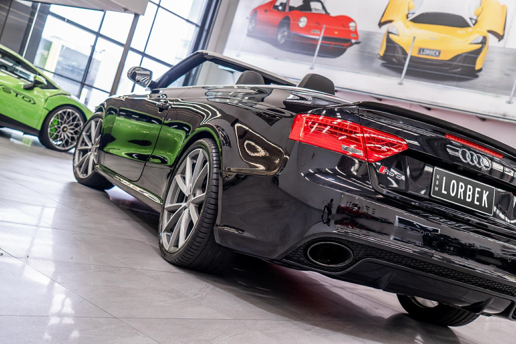 2013 AUDI RS 5 8T MY14 4.2 FSI QUATTRO 7 SP AUTO DIRECT SHIFT 2D CABRIOLET