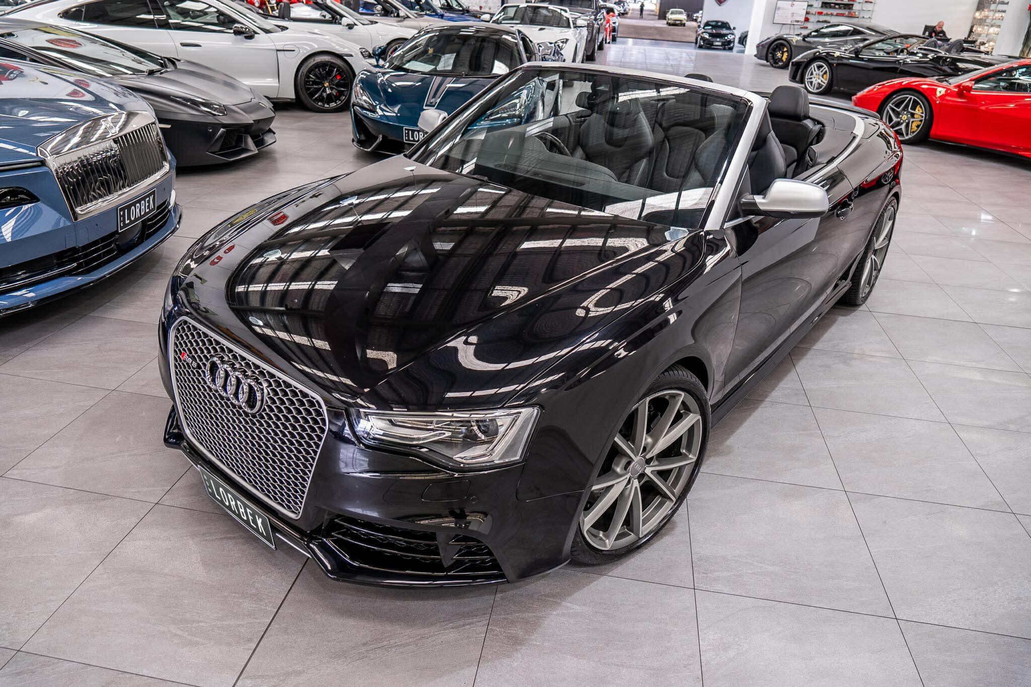 2013 AUDI RS 5 8T MY14 4.2 FSI QUATTRO 7 SP AUTO DIRECT SHIFT 2D CABRIOLET