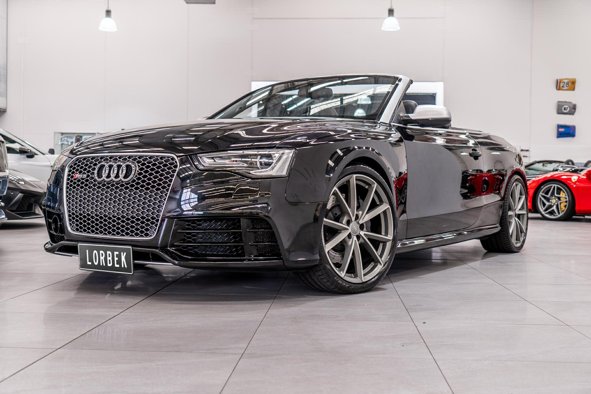 2013 AUDI RS 5 8T MY14 4.2 FSI QUATTRO 7 SP AUTO DIRECT SHIFT 2D CABRIOLET