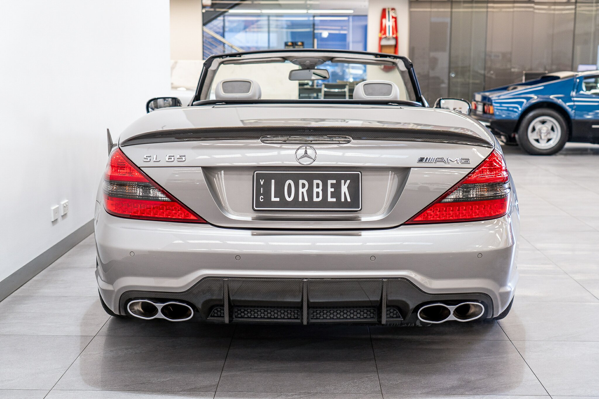 2008 MERCEDES-BENZ SL R230 08 UPGRADE 65 AMG 5 SP AUTOMATIC SPEEDSHIFT 2D CONVERTIBLE